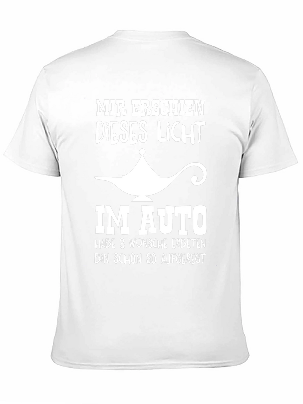 Funny Car Genie T-Shirt - 3 Wishes!