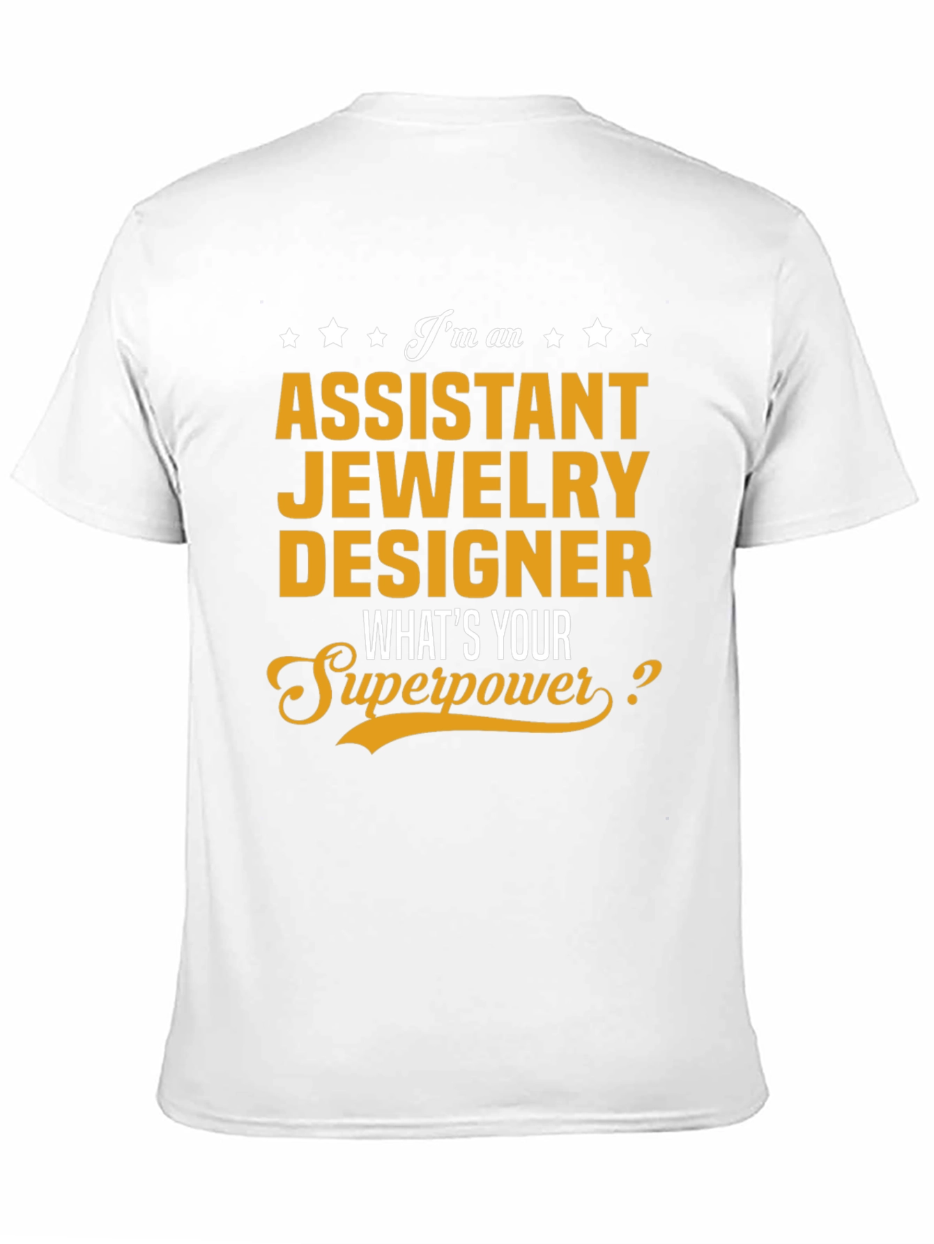 Assistant Jewelry Designer Graphic T-Shirt