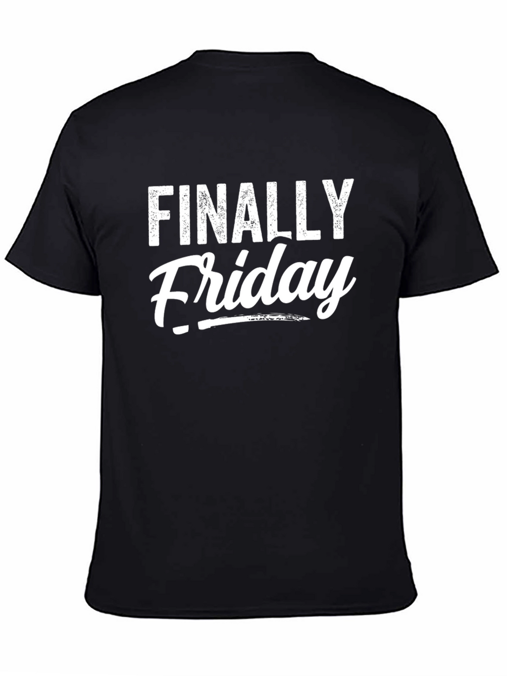Finally Friday Graphic Tee - Mens Black T-Shirt