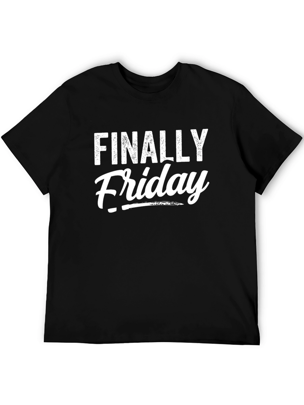 Finally Friday Graphic Tee - Mens Black T-Shirt