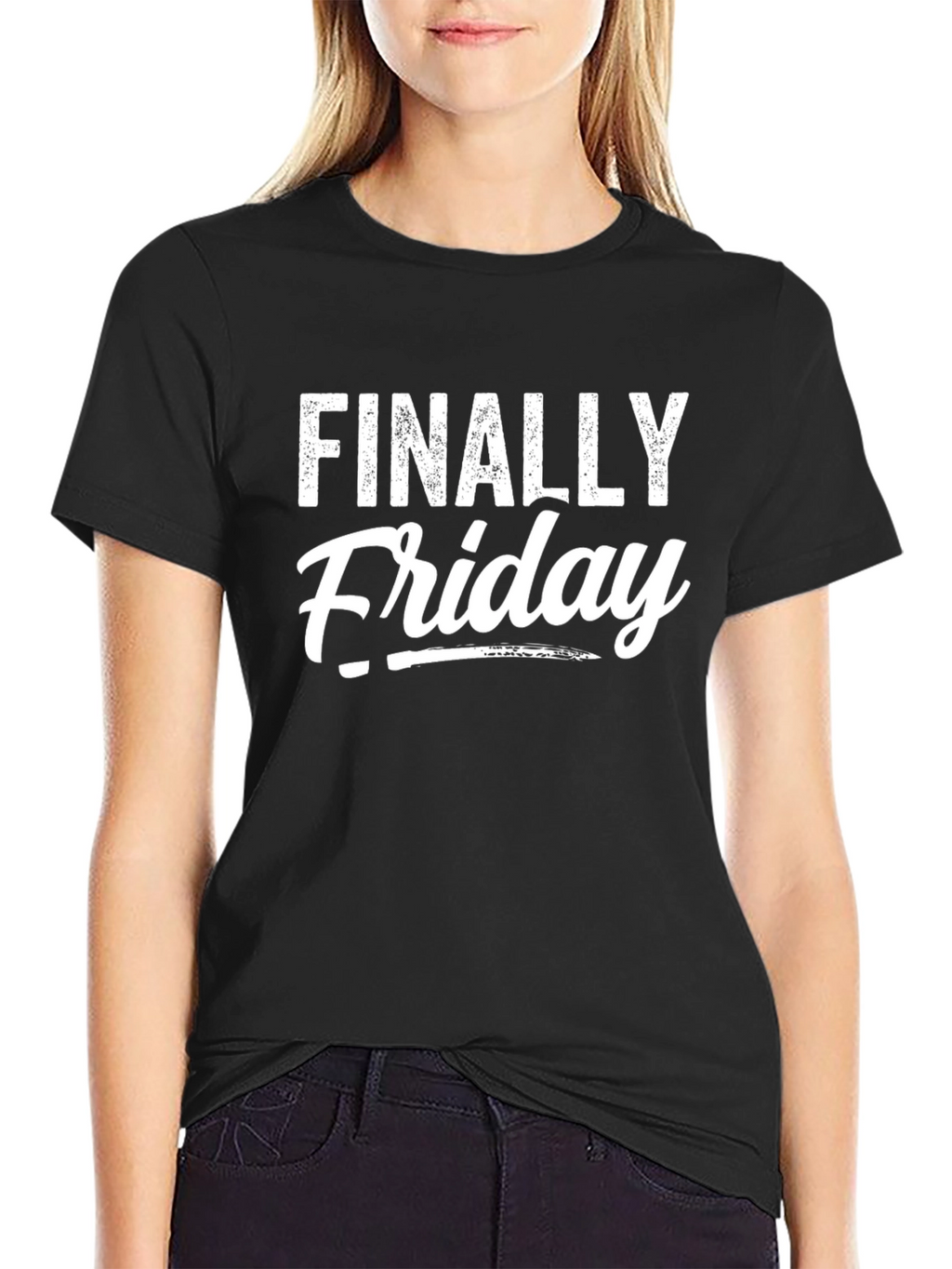 Finally Friday Graphic Tee - Mens Black T-Shirt