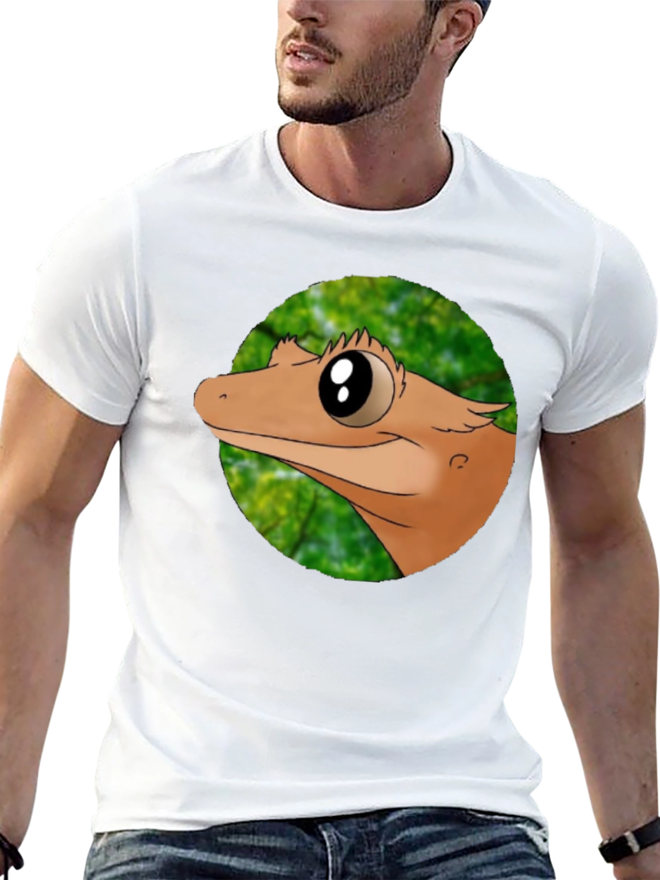 Gecko Graphic Tee - Cool Reptile T-Shirt
