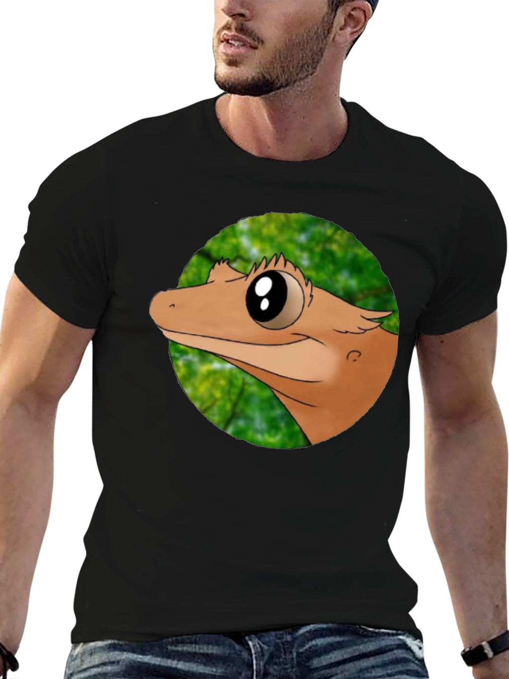 Gecko Graphic Tee - Cool Reptile T-Shirt