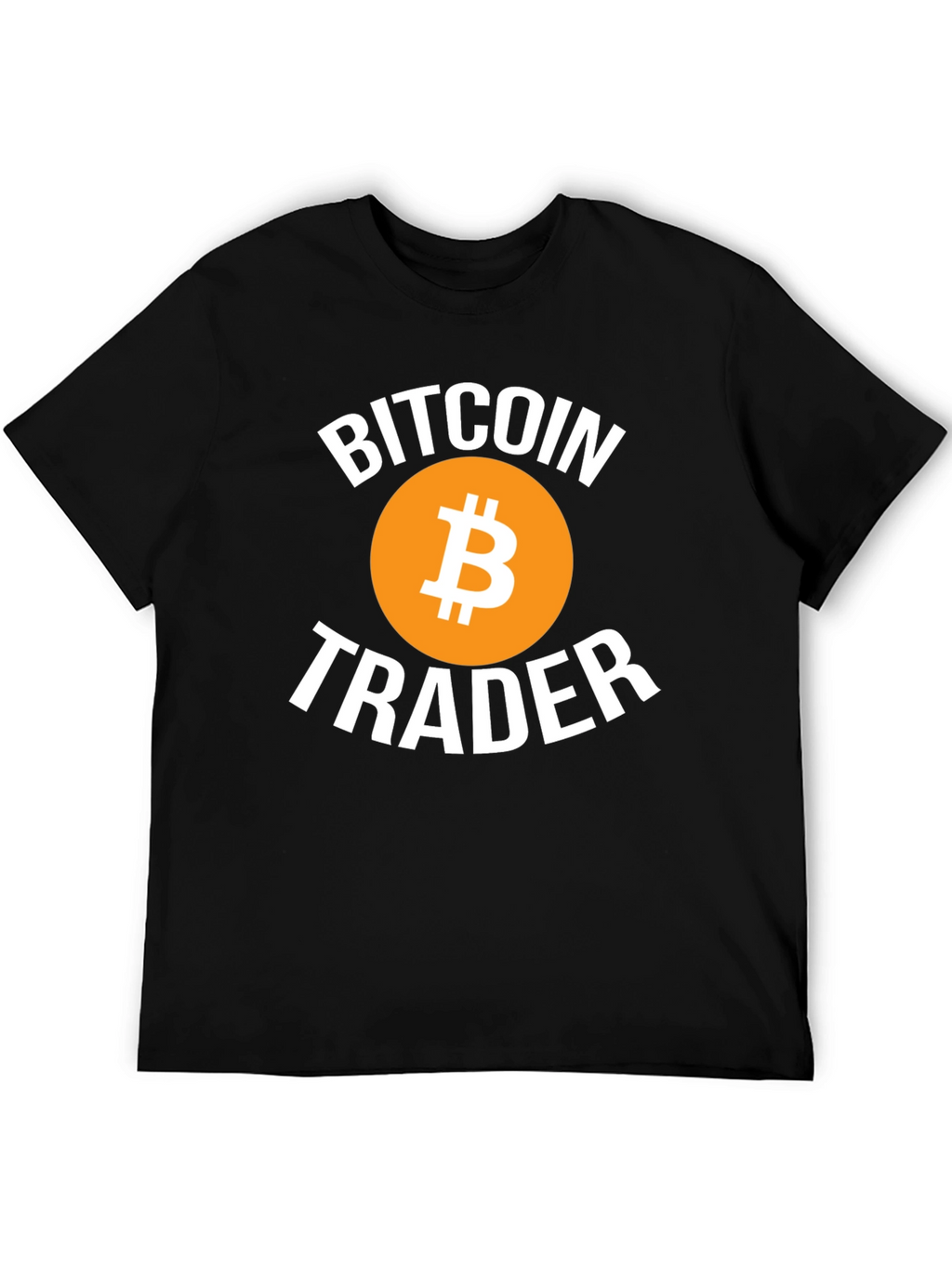 Bitcoin Trader Black T-Shirt Crypto Cryptocurrency Tee