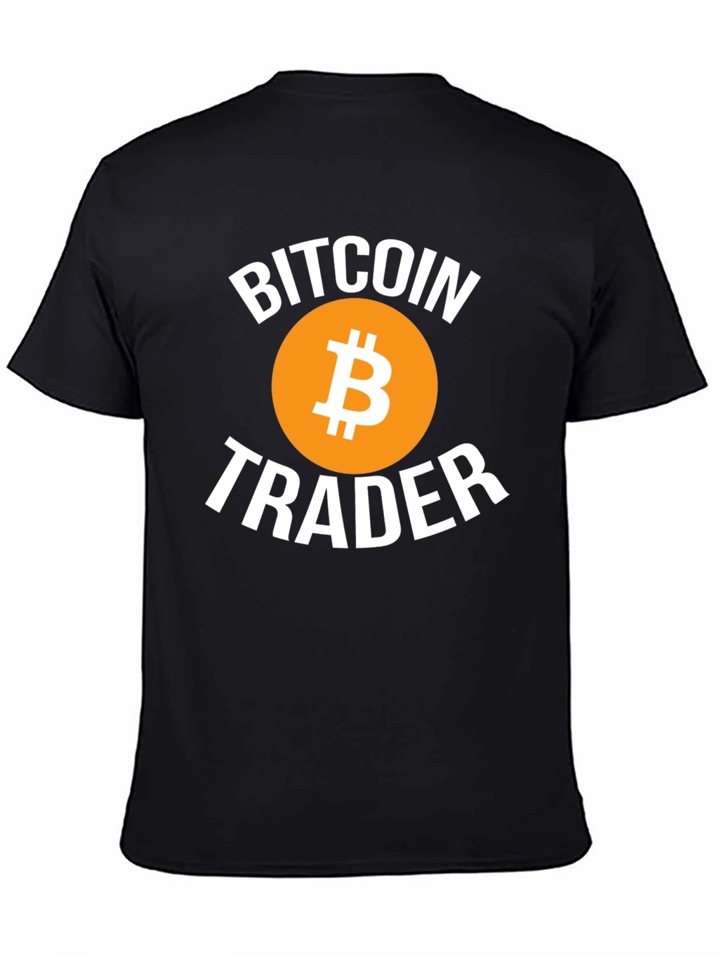 Bitcoin Trader Black T-Shirt Crypto Cryptocurrency Tee