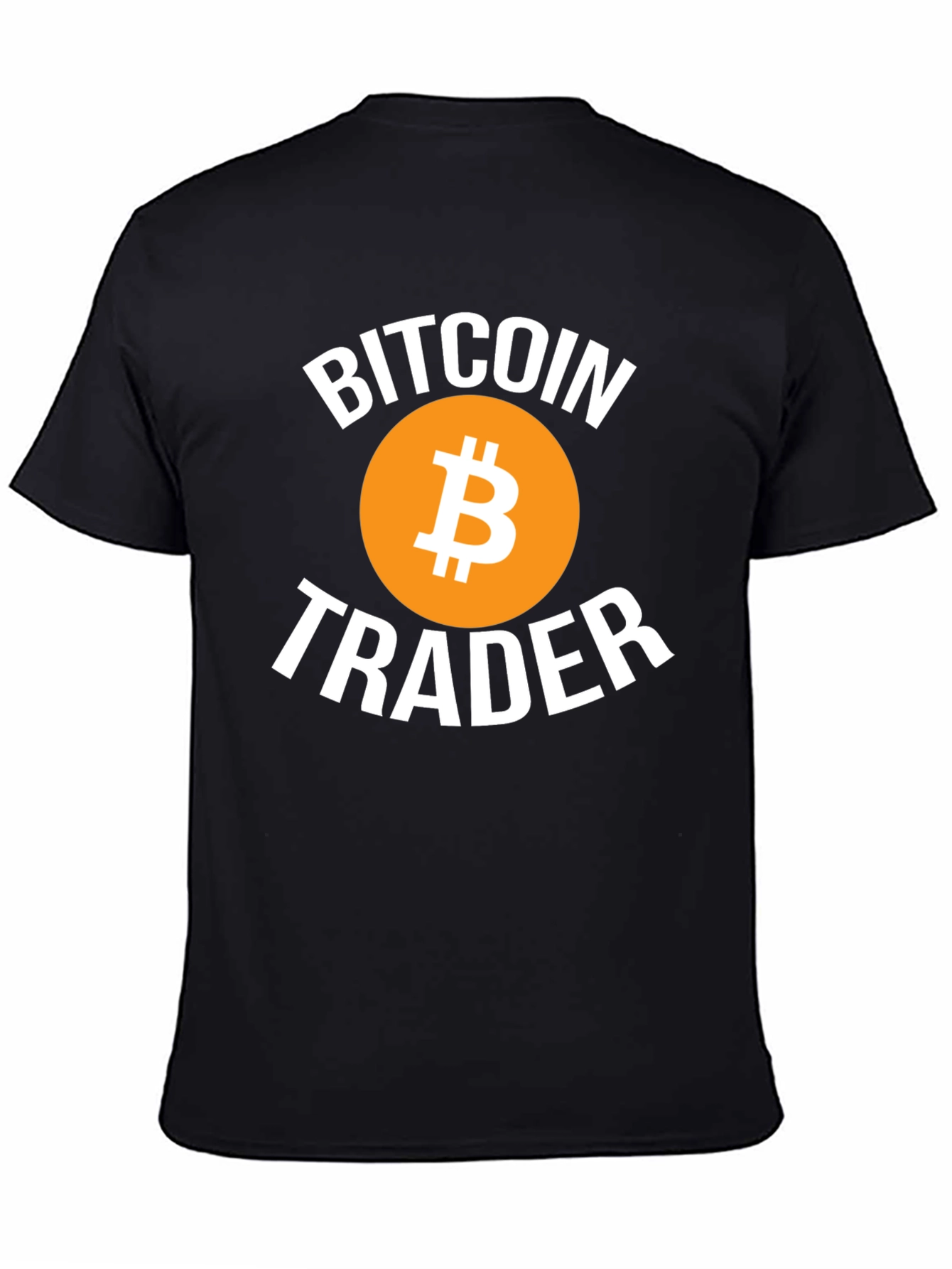 Bitcoin Trader Black T-Shirt Crypto Cryptocurrency Tee