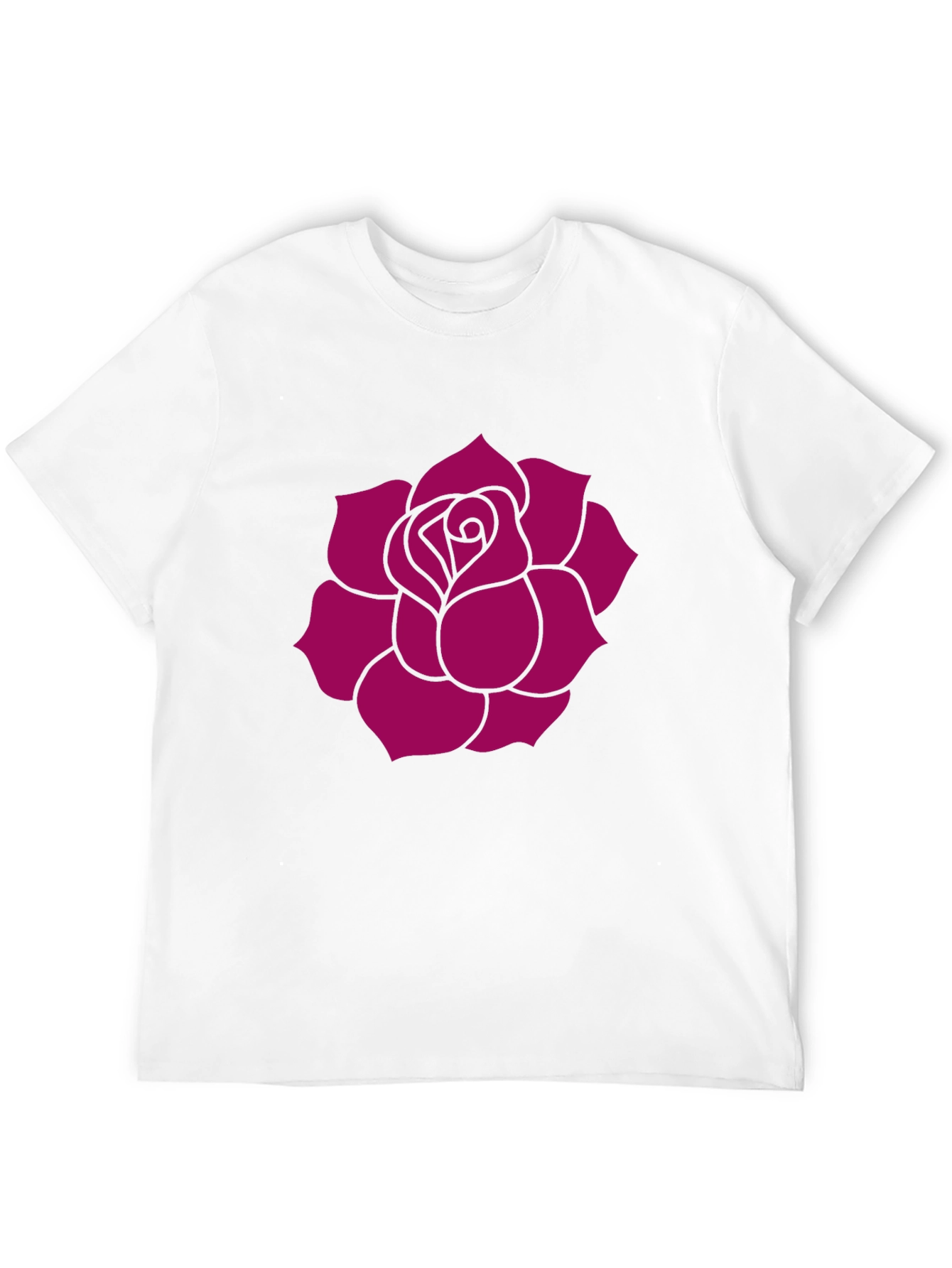 Black Rose Graphic Tee - Stylish Casual Wear