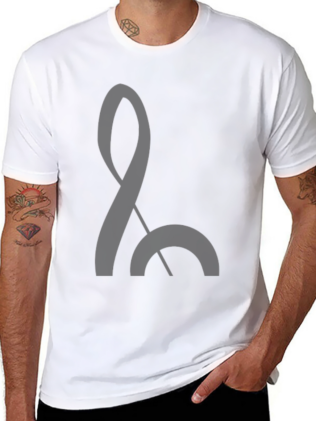 Modern Symbol Black T-Shirt