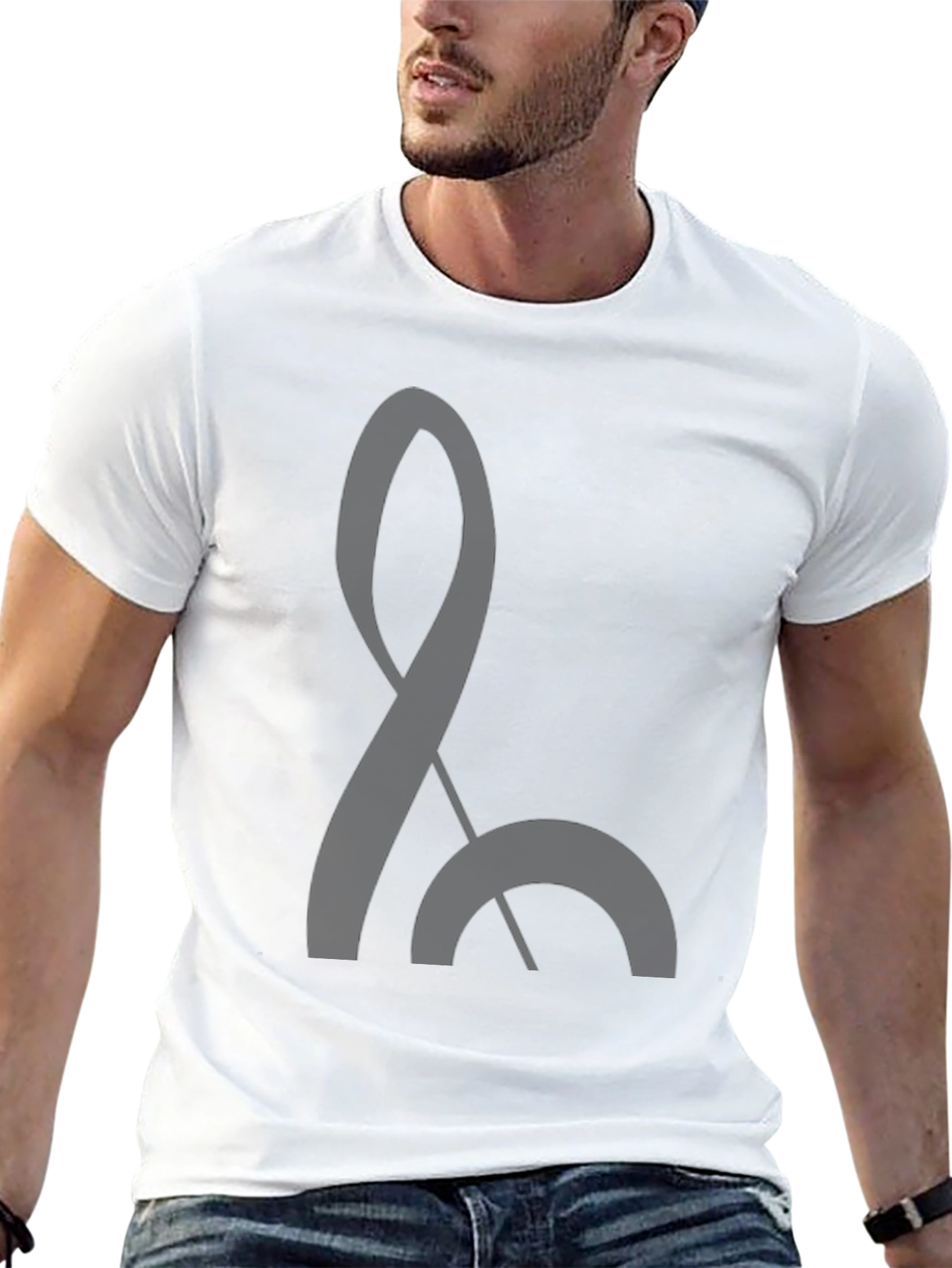 Modern Symbol Black T-Shirt