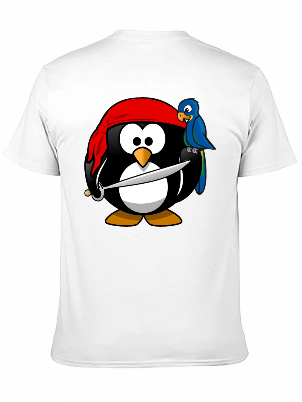 Pirate Penguin Graphic T-Shirt