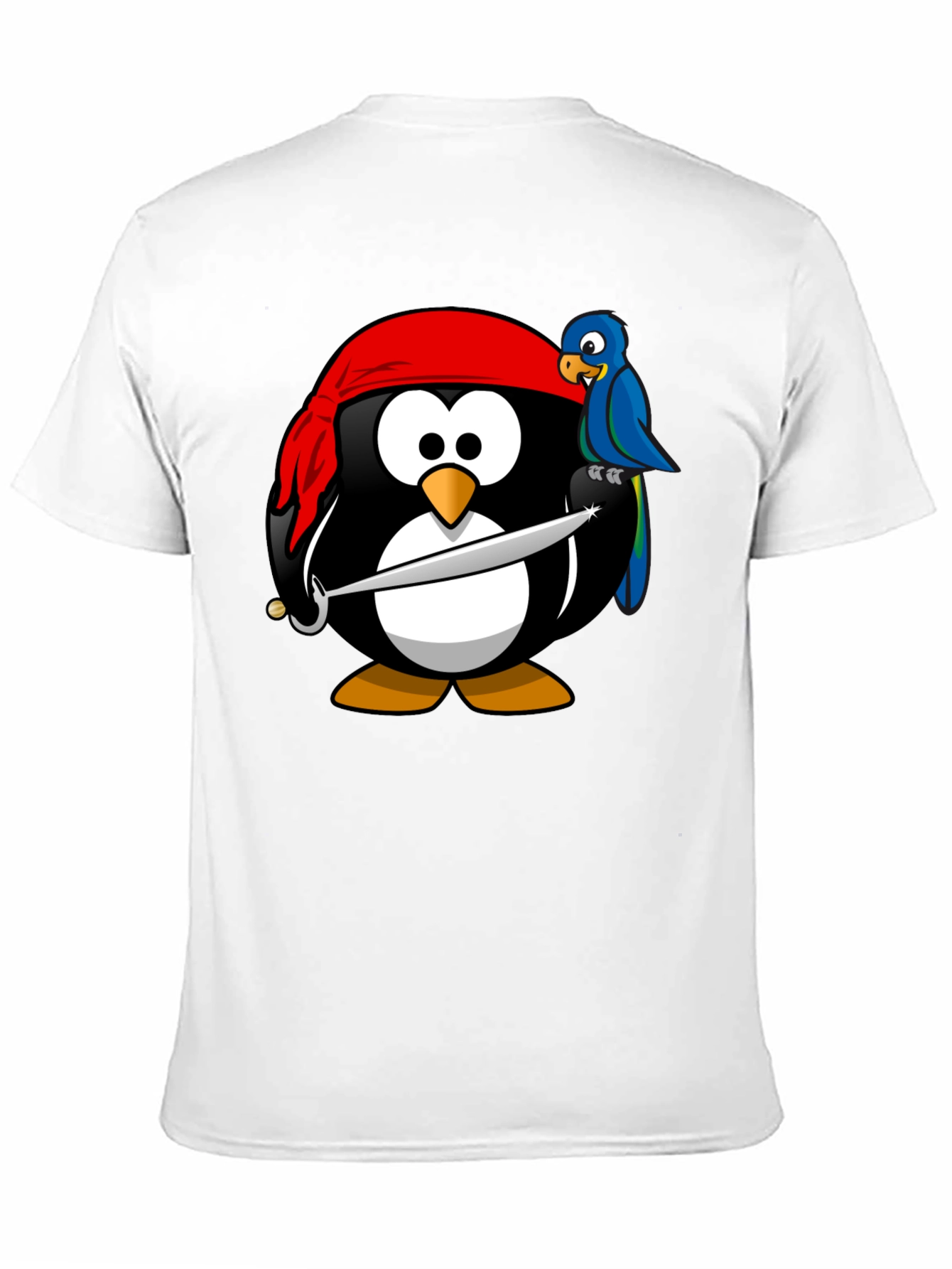 Pirate Penguin Graphic T-Shirt