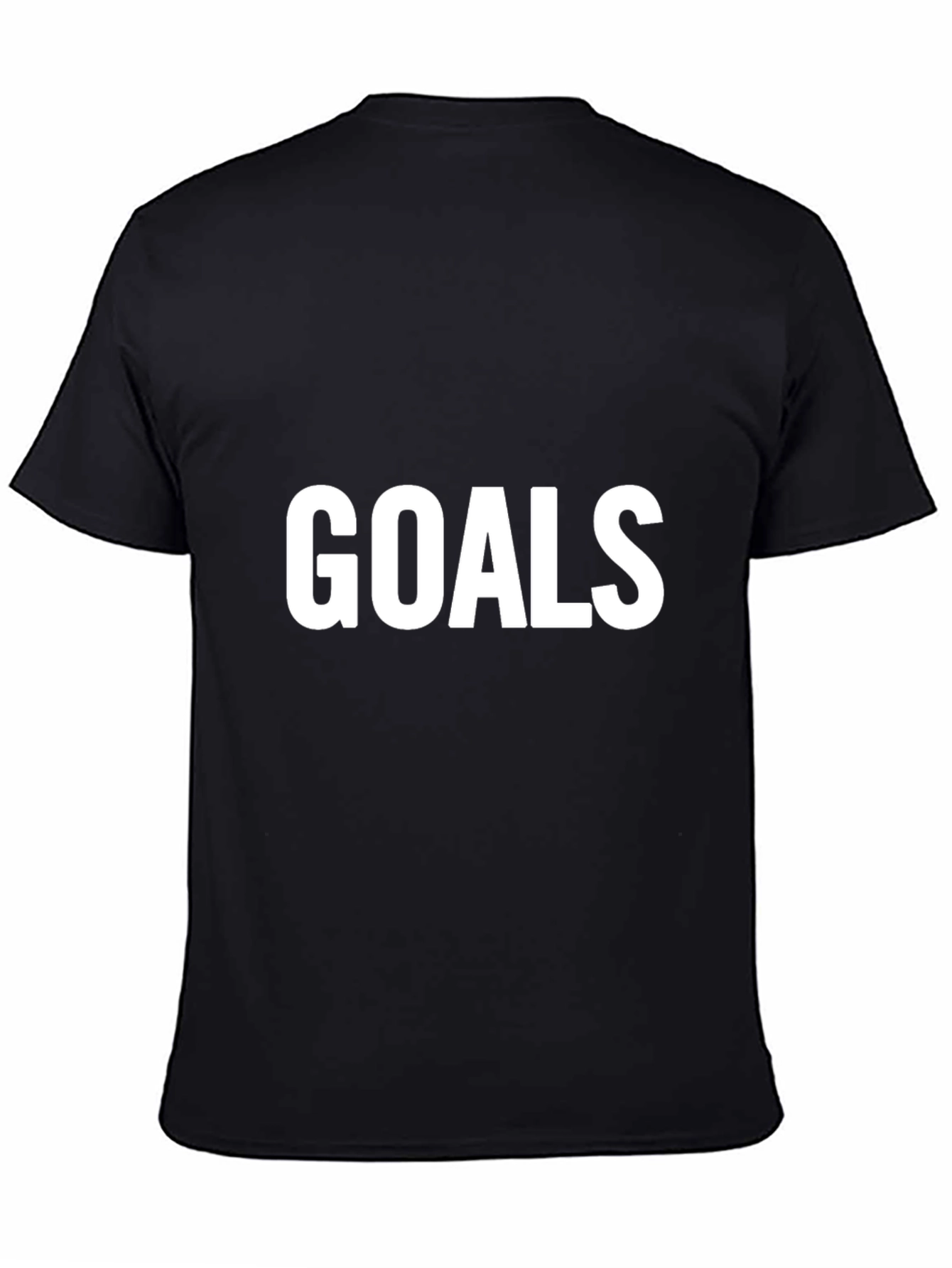 Goals T-Shirt - Classic Black Tee