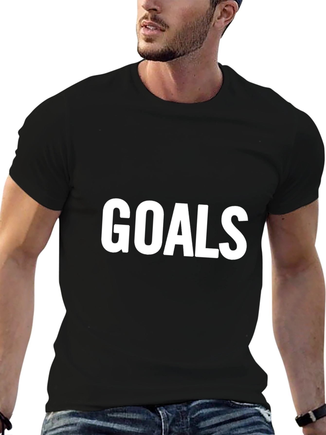 Goals T-Shirt - Classic Black Tee