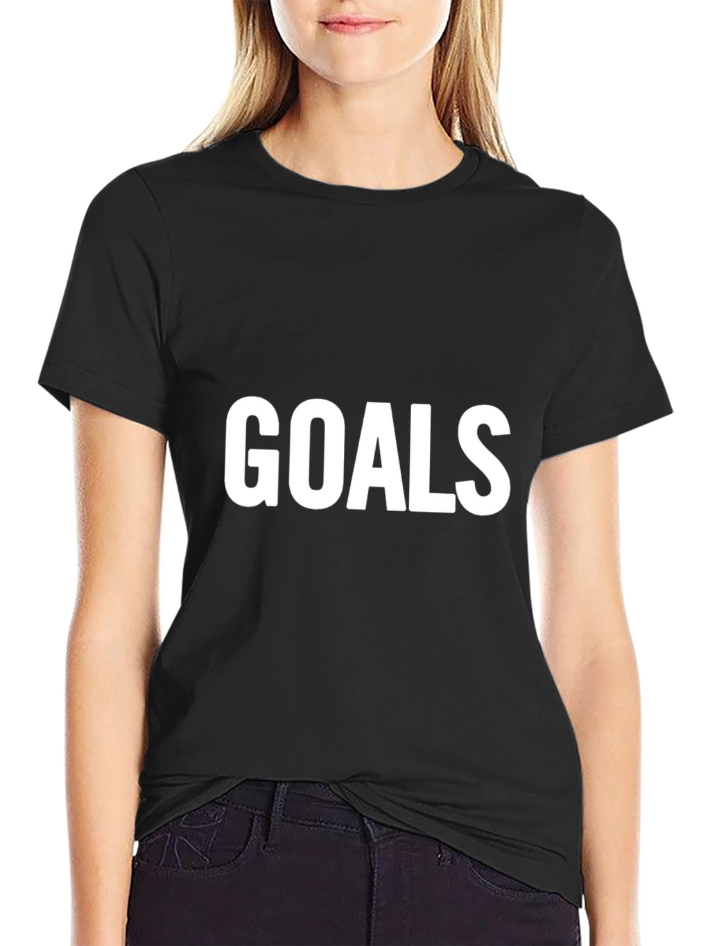 Goals T-Shirt - Classic Black Tee