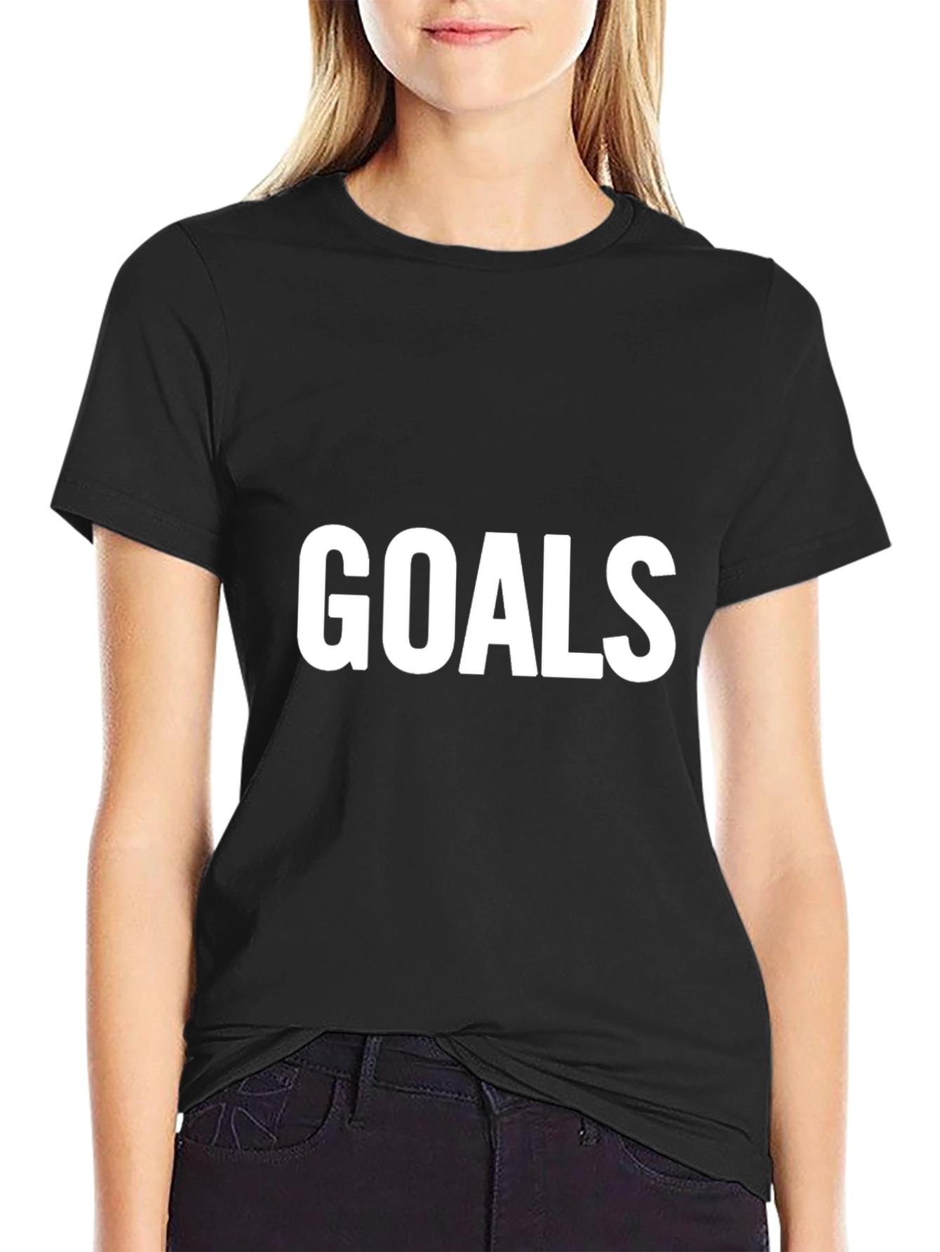 Goals T-Shirt - Classic Black Tee