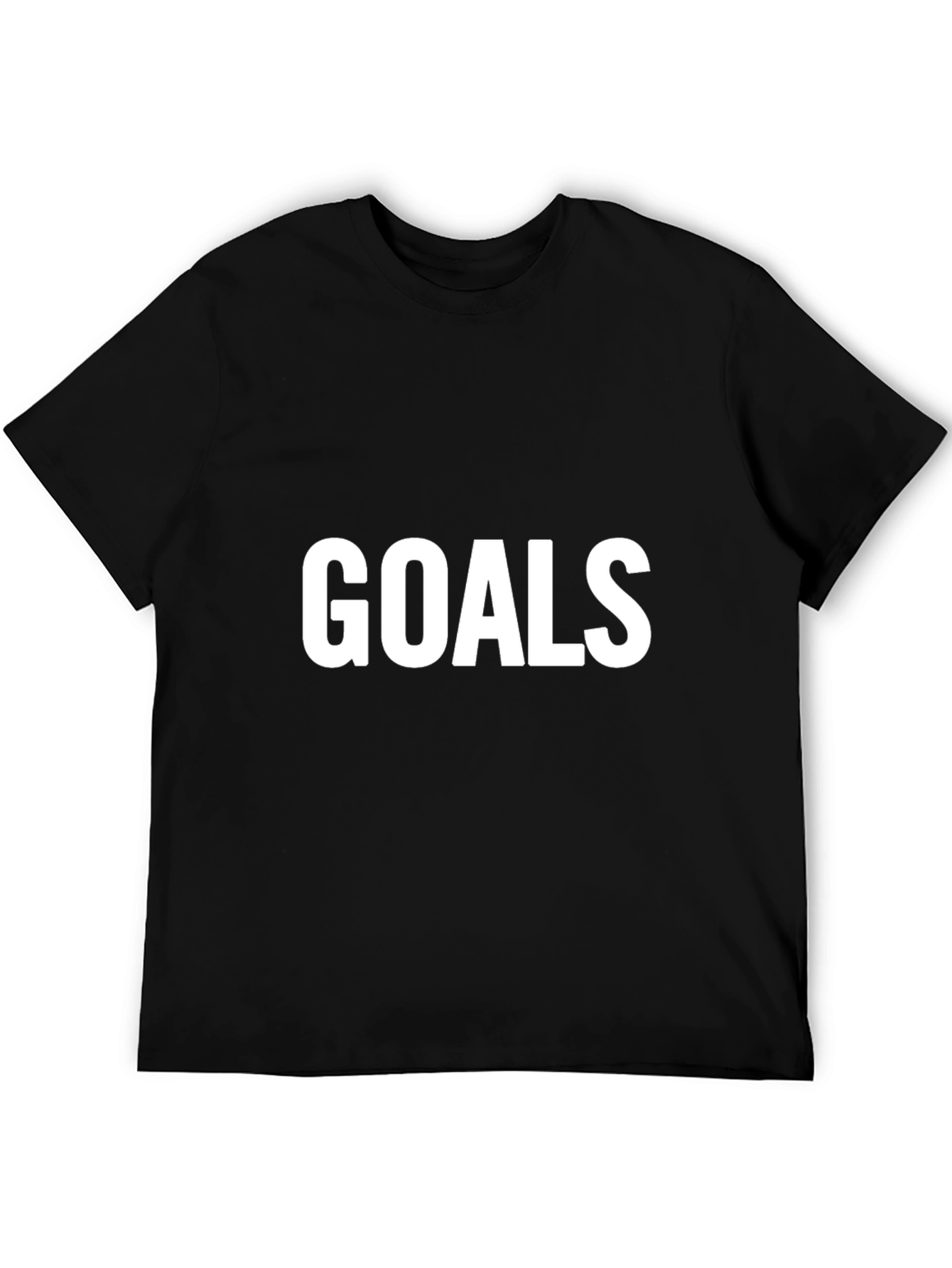 Goals T-Shirt - Classic Black Tee