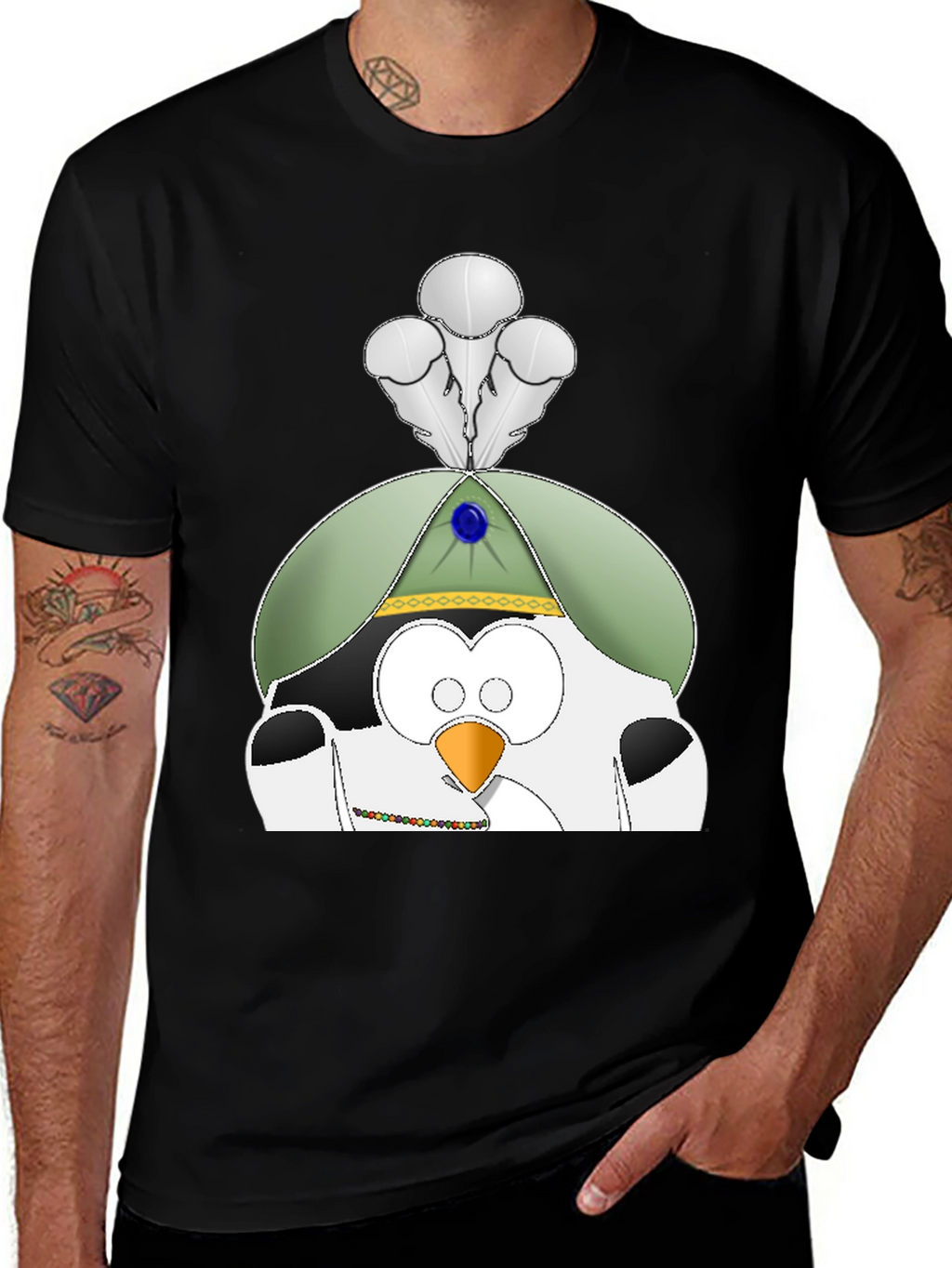 Funny Ottoman Penguin T-Shirt