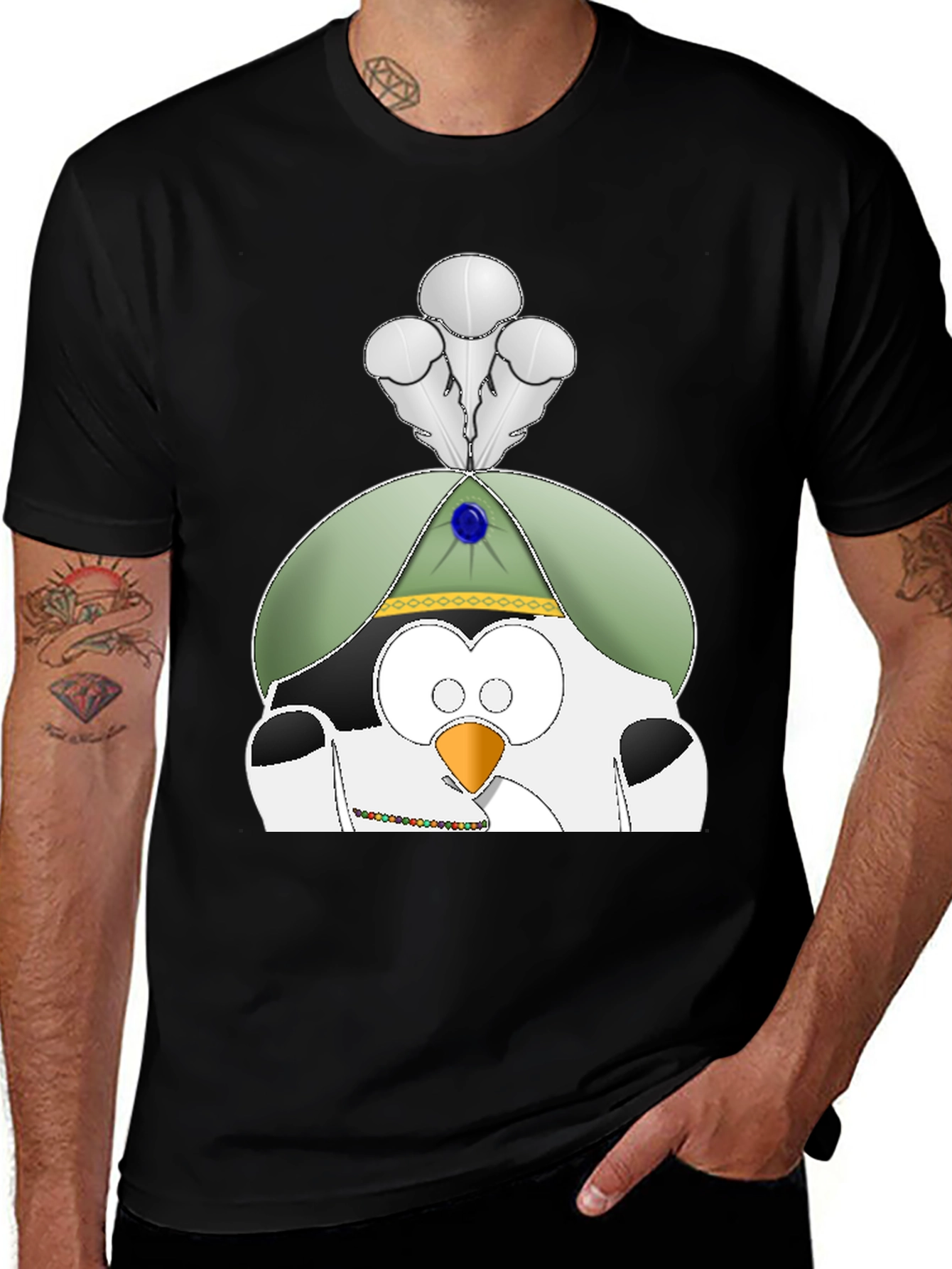 Funny Ottoman Penguin T-Shirt