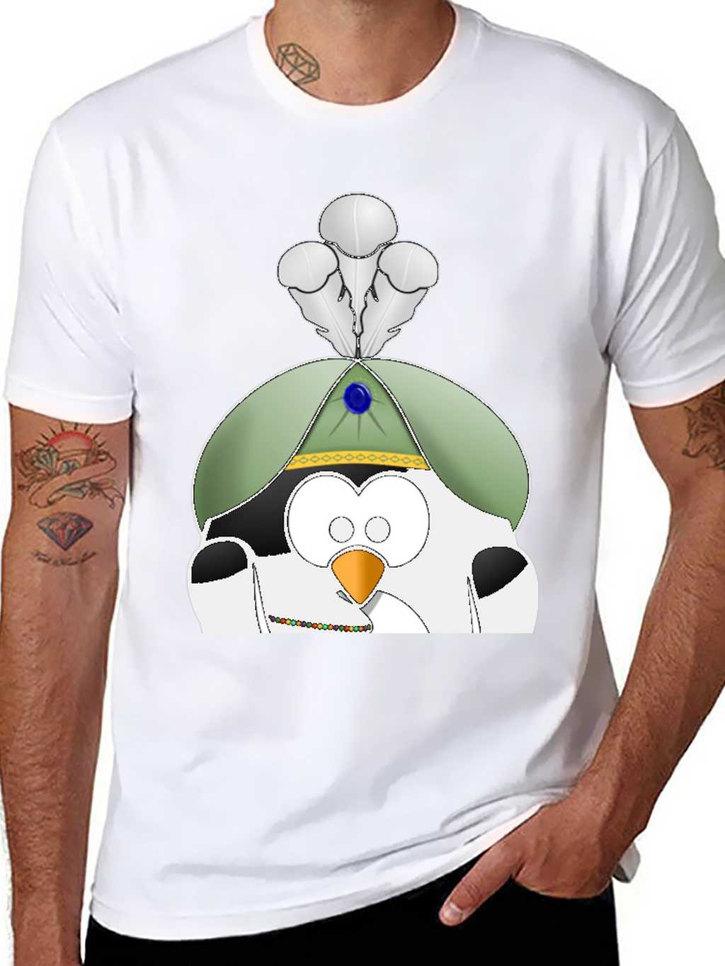 Funny Ottoman Penguin T-Shirt