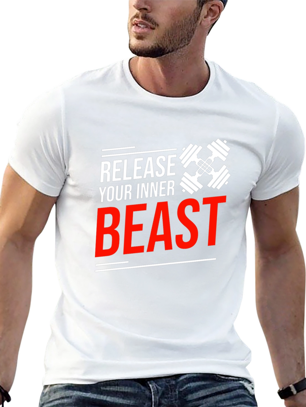 Release Your Inner Beast Graphic T-Shirt