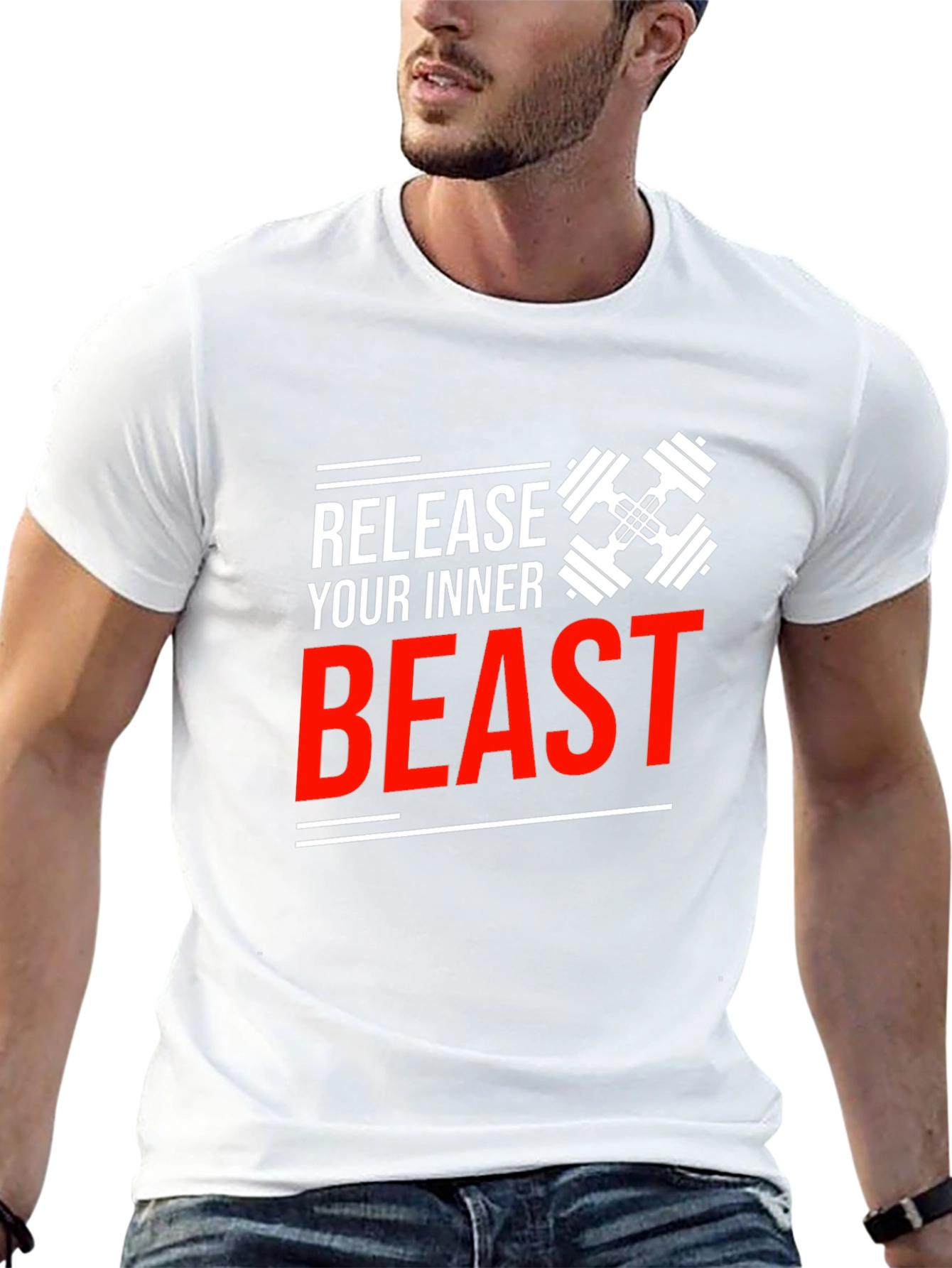 Release Your Inner Beast Graphic T-Shirt