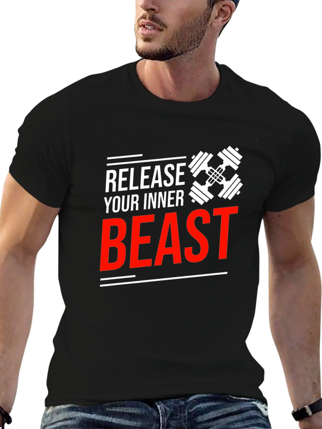 Release Your Inner Beast Graphic T-Shirt