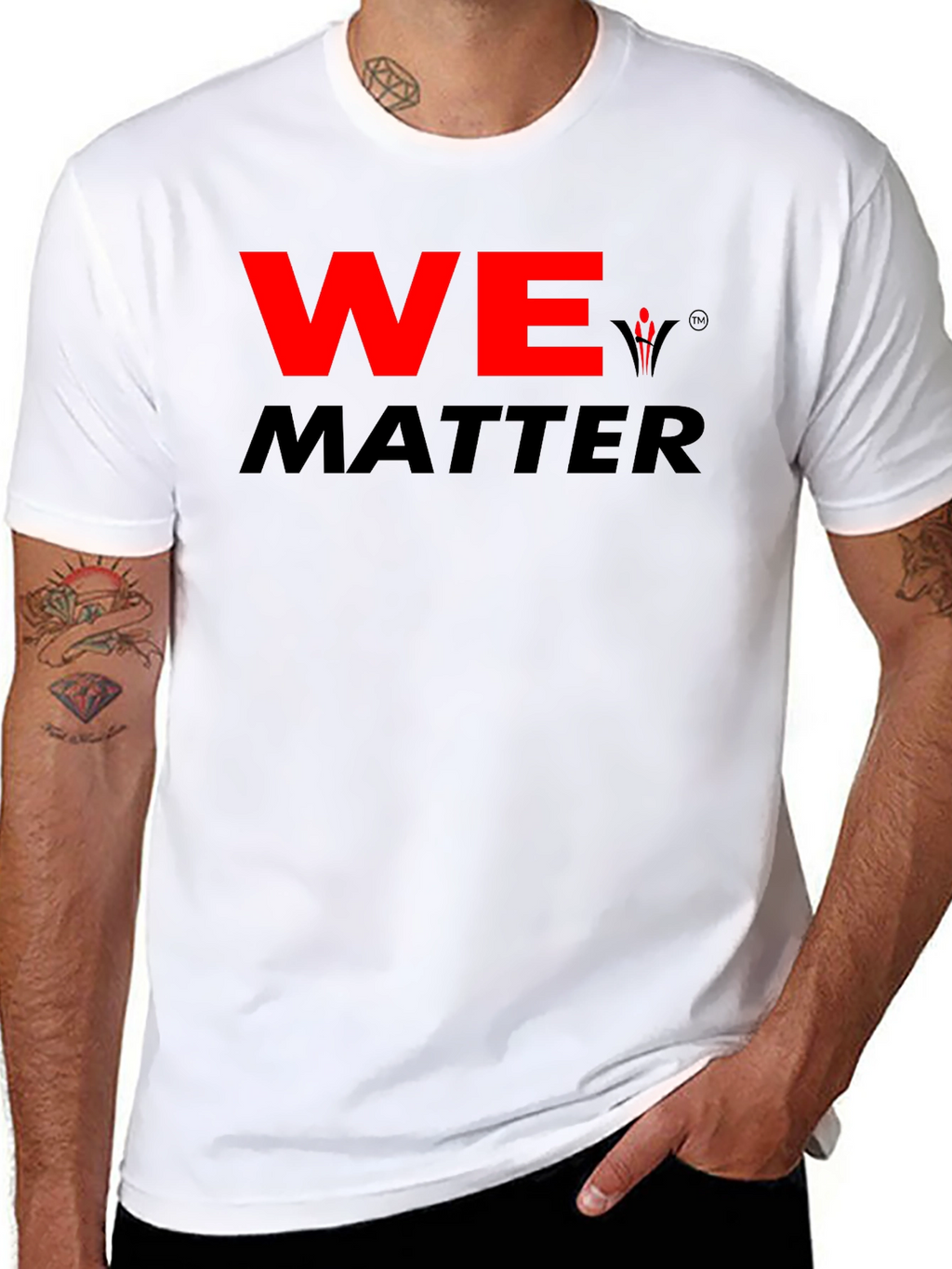 We Matter Graphic T-Shirt - Black