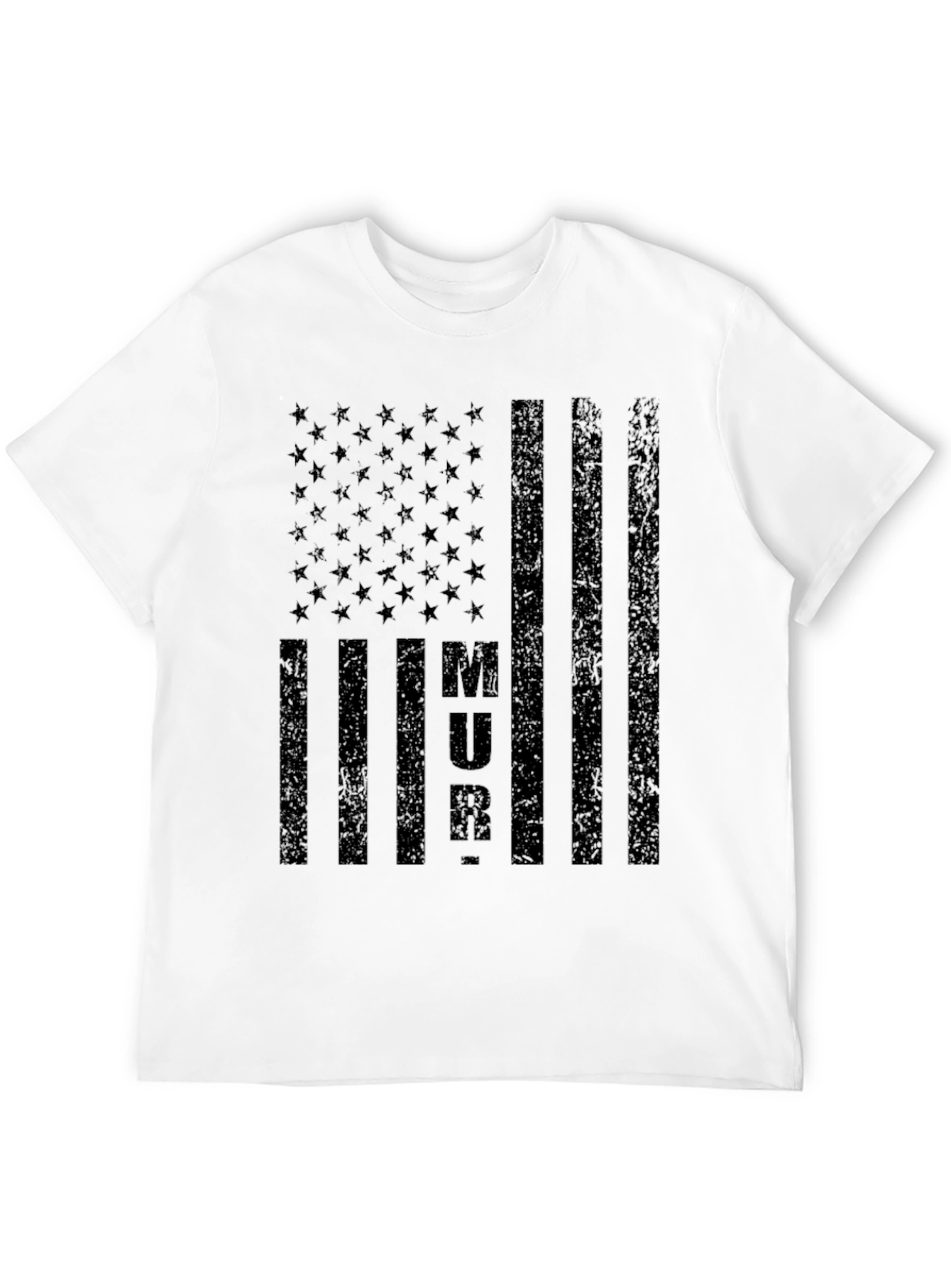 MURICA American Flag Graphic Tee