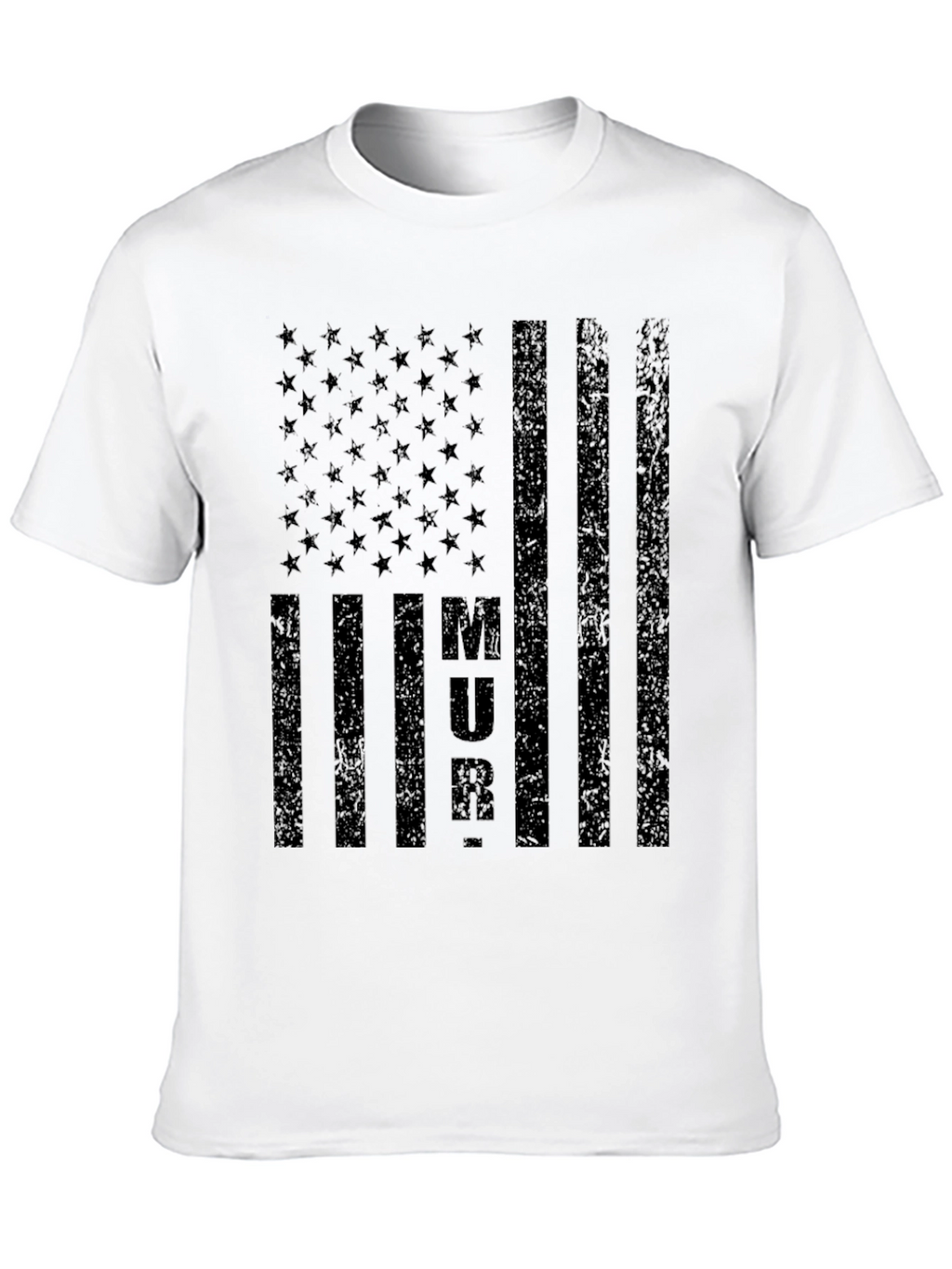 MURICA American Flag Graphic Tee