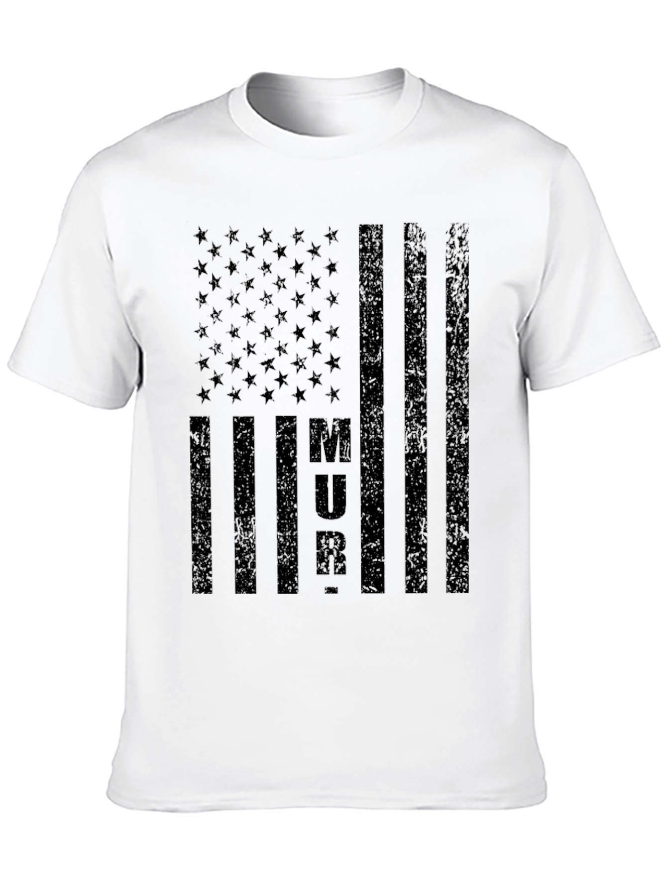 MURICA American Flag Graphic Tee