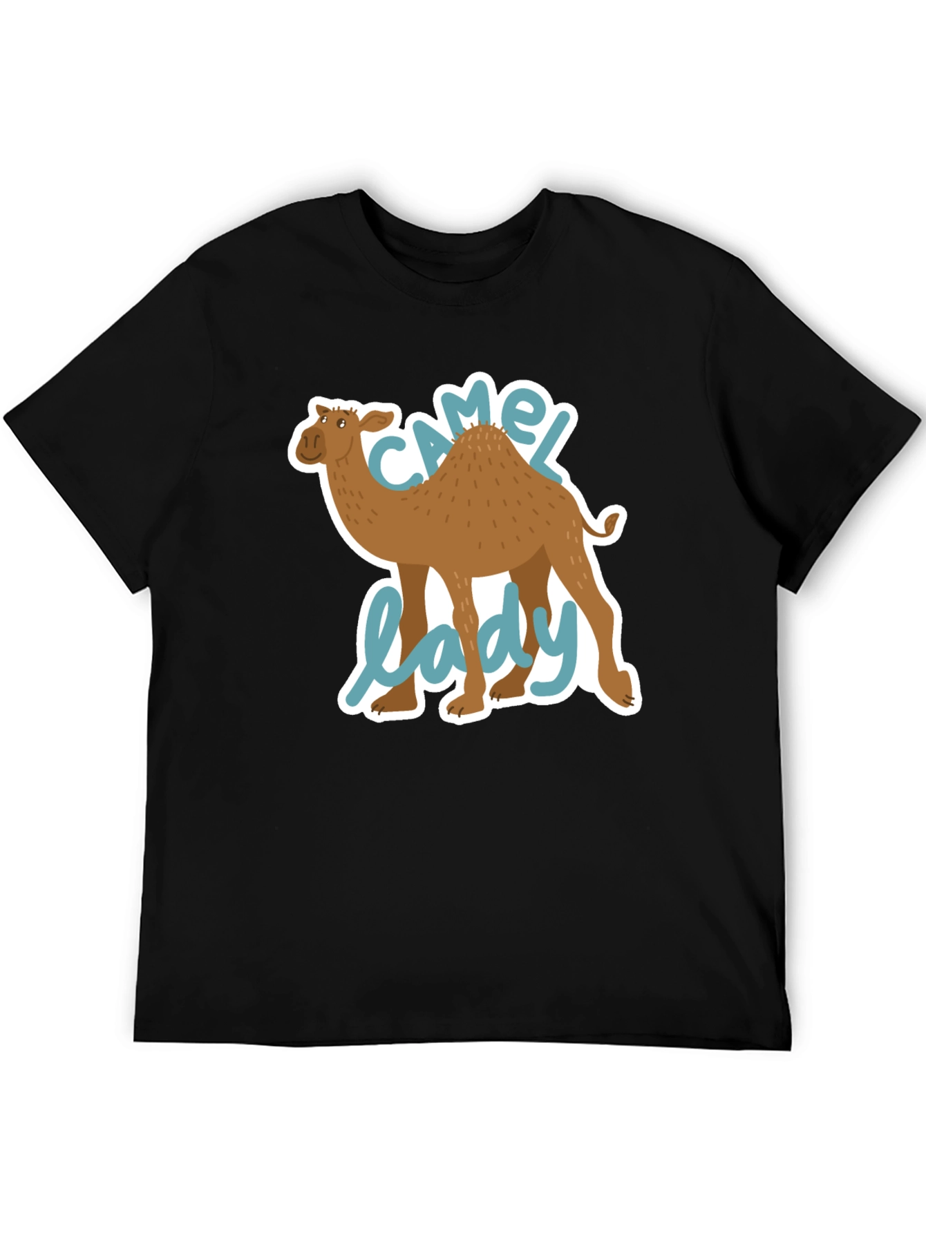 Camel Lady Graphic Tee - Unisex Short Sleeve Shirt