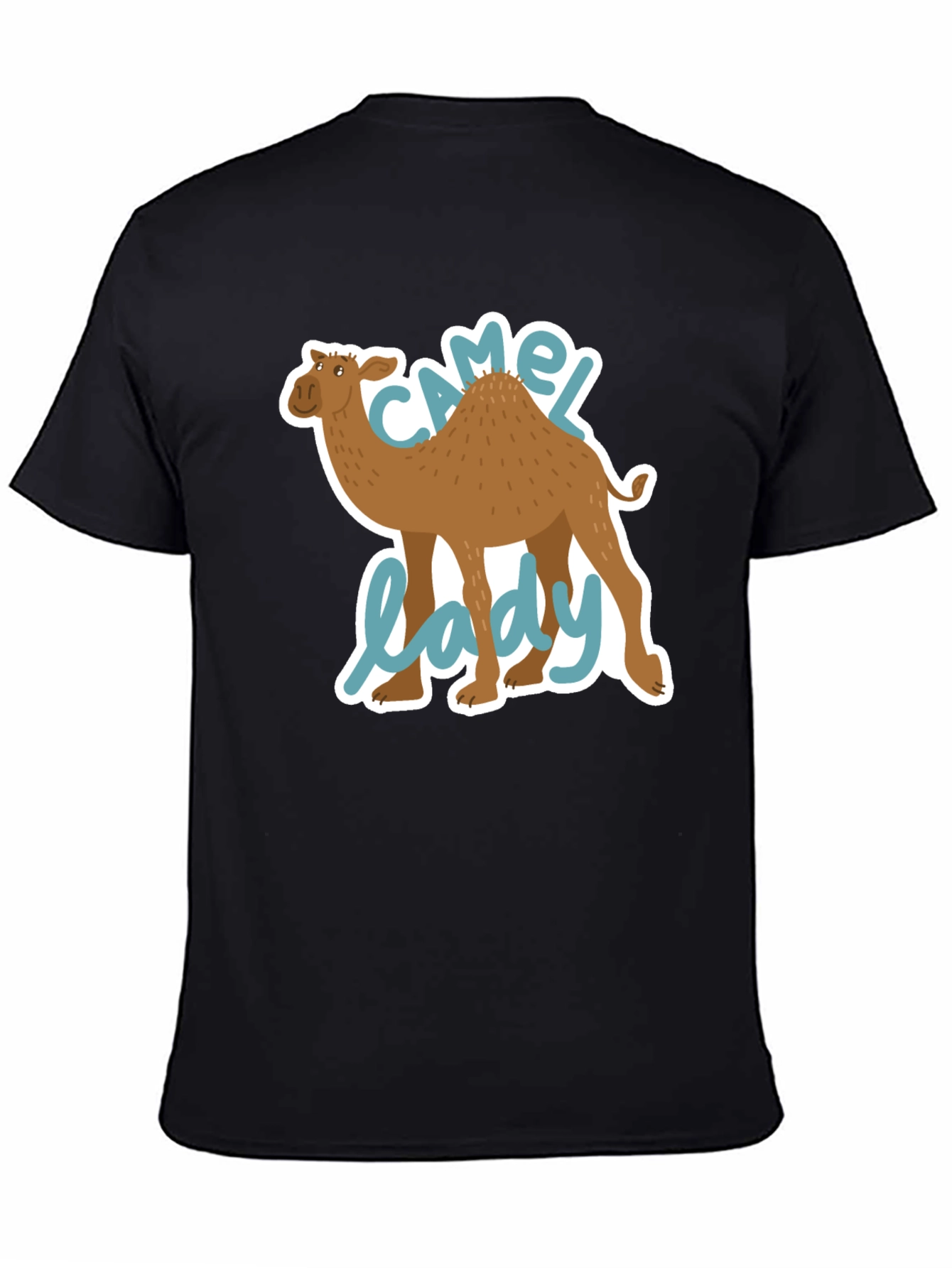 Camel Lady Graphic Tee - Unisex Short Sleeve Shirt