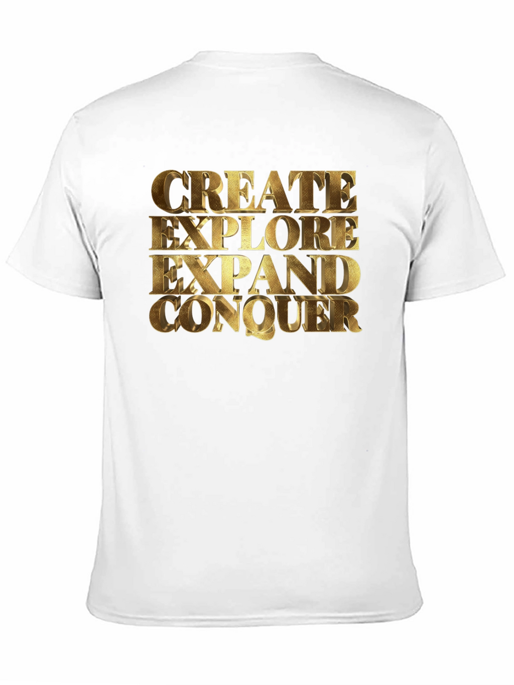 Create Explore Conquer Graphic Tee