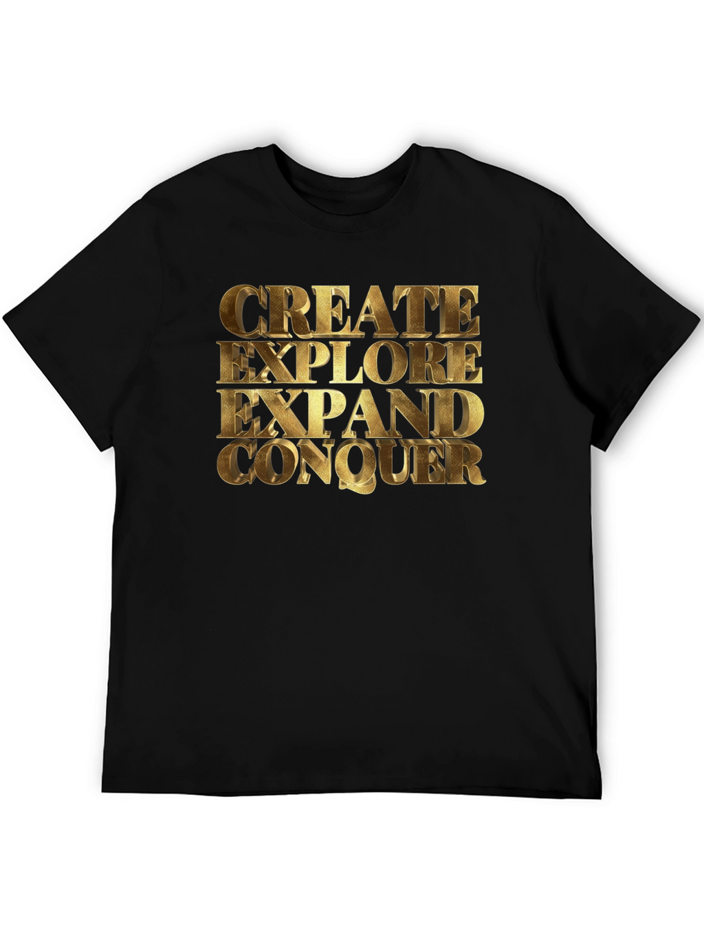 Create Explore Conquer Graphic Tee