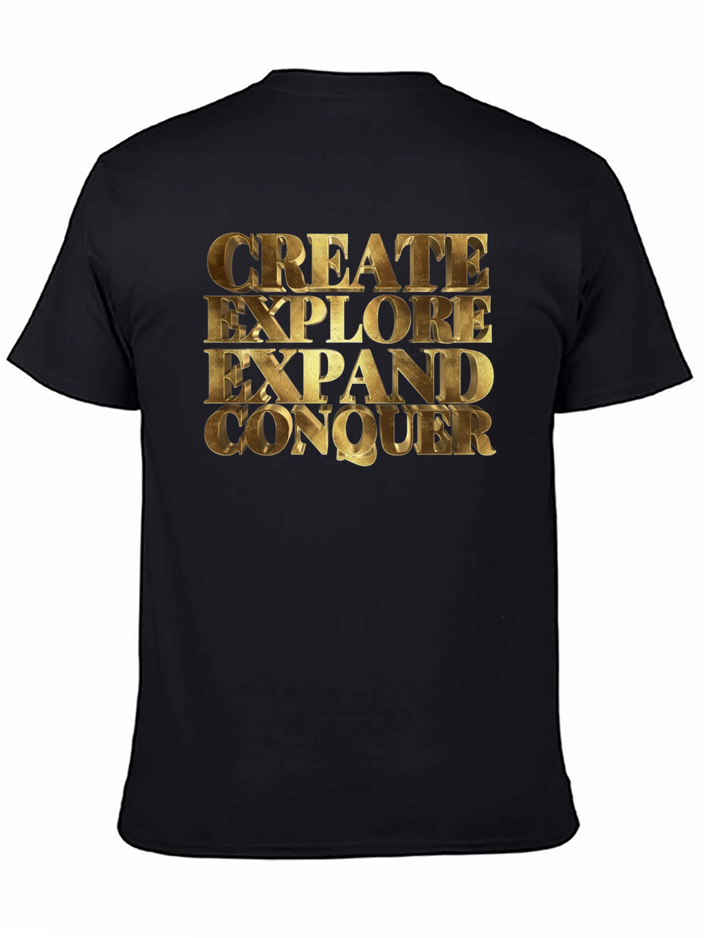Create Explore Conquer Graphic Tee