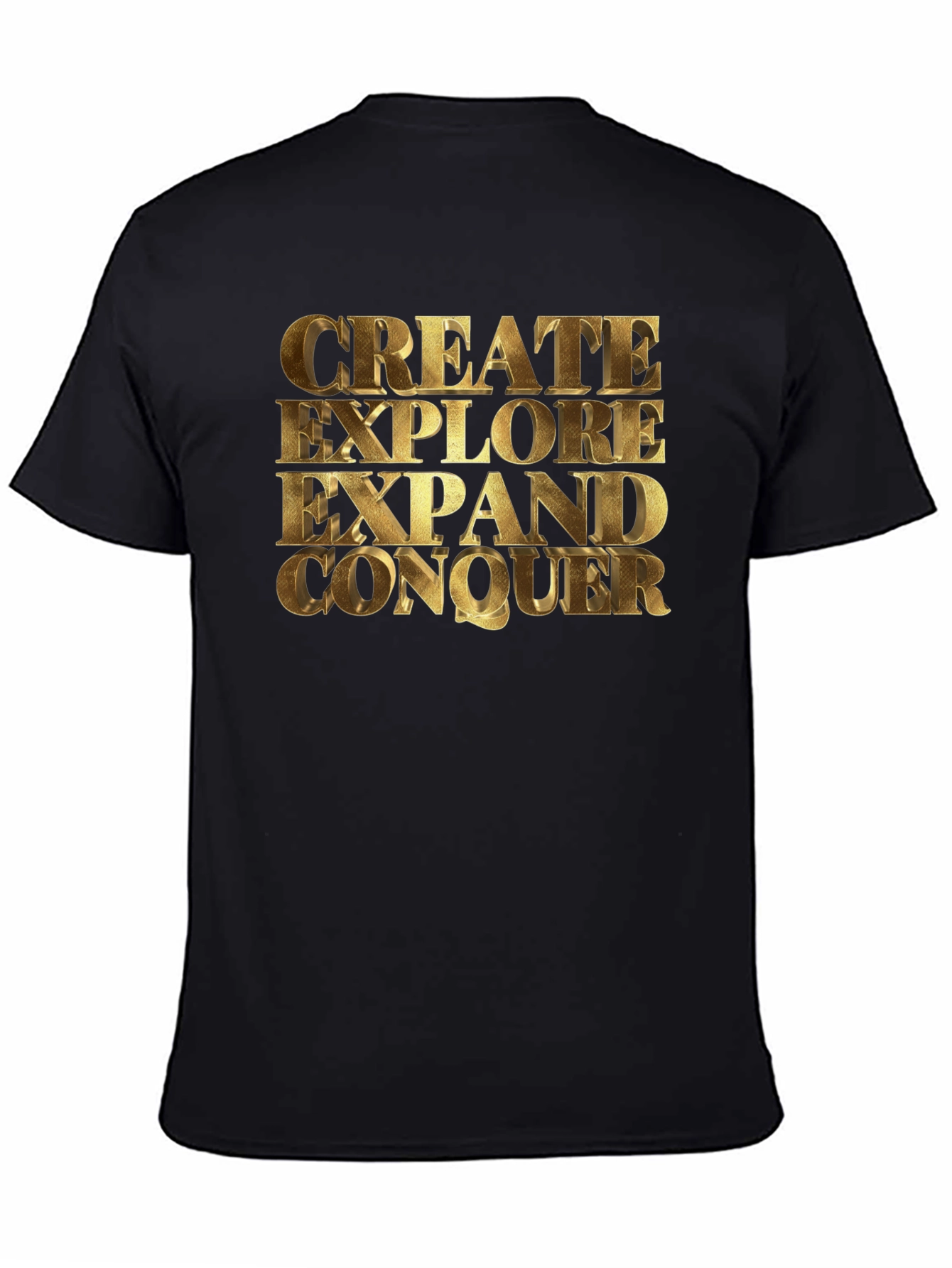 Create Explore Conquer Graphic Tee