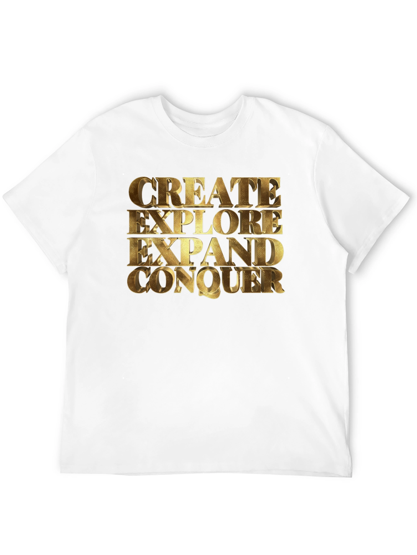 Create Explore Conquer Graphic Tee