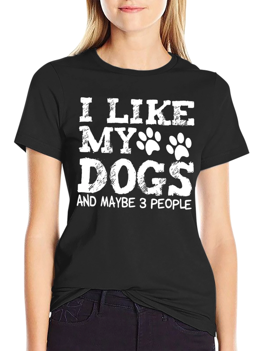 I Like My Dogs & Maybe 3 People T-Shirt