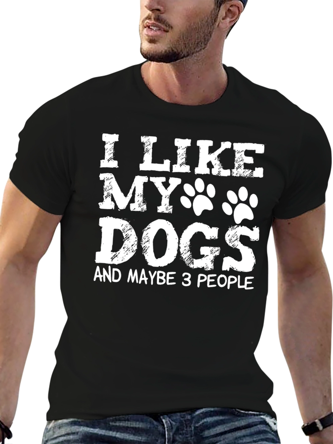 I Like My Dogs & Maybe 3 People T-Shirt
