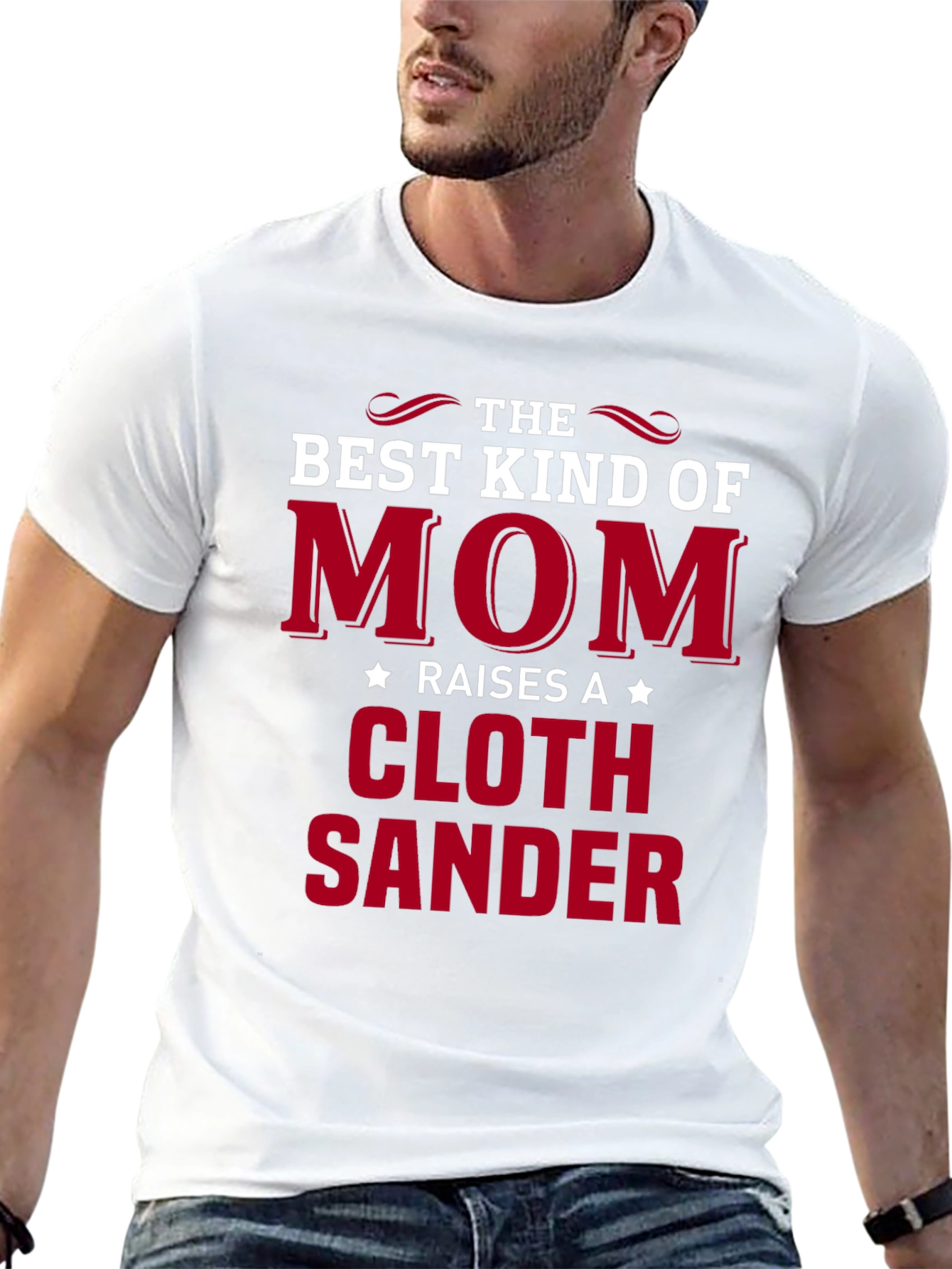 Best Kind of Mom Cloth Sander T-Shirt