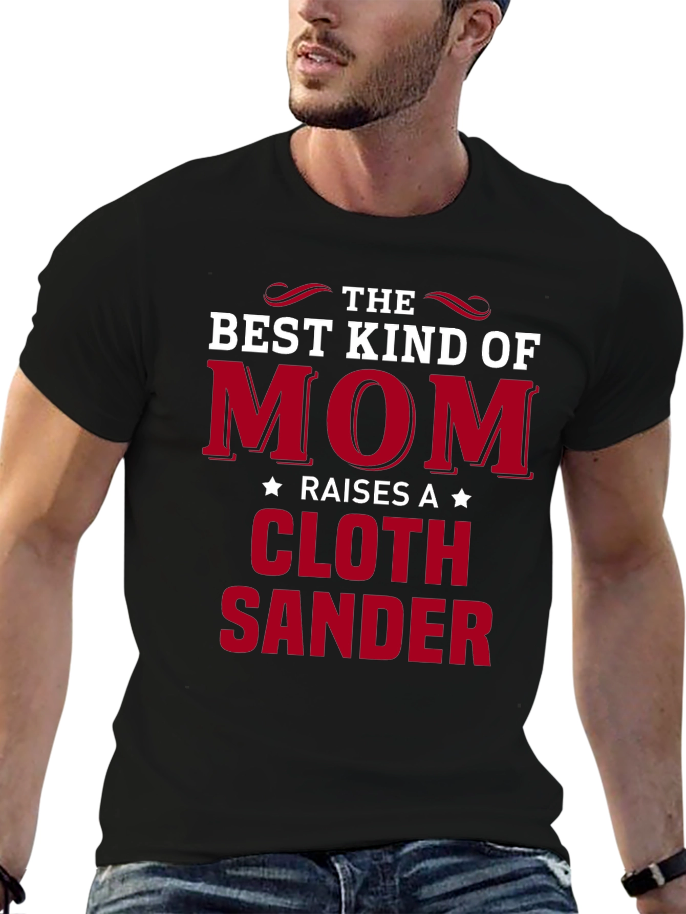 Best Kind of Mom Cloth Sander T-Shirt