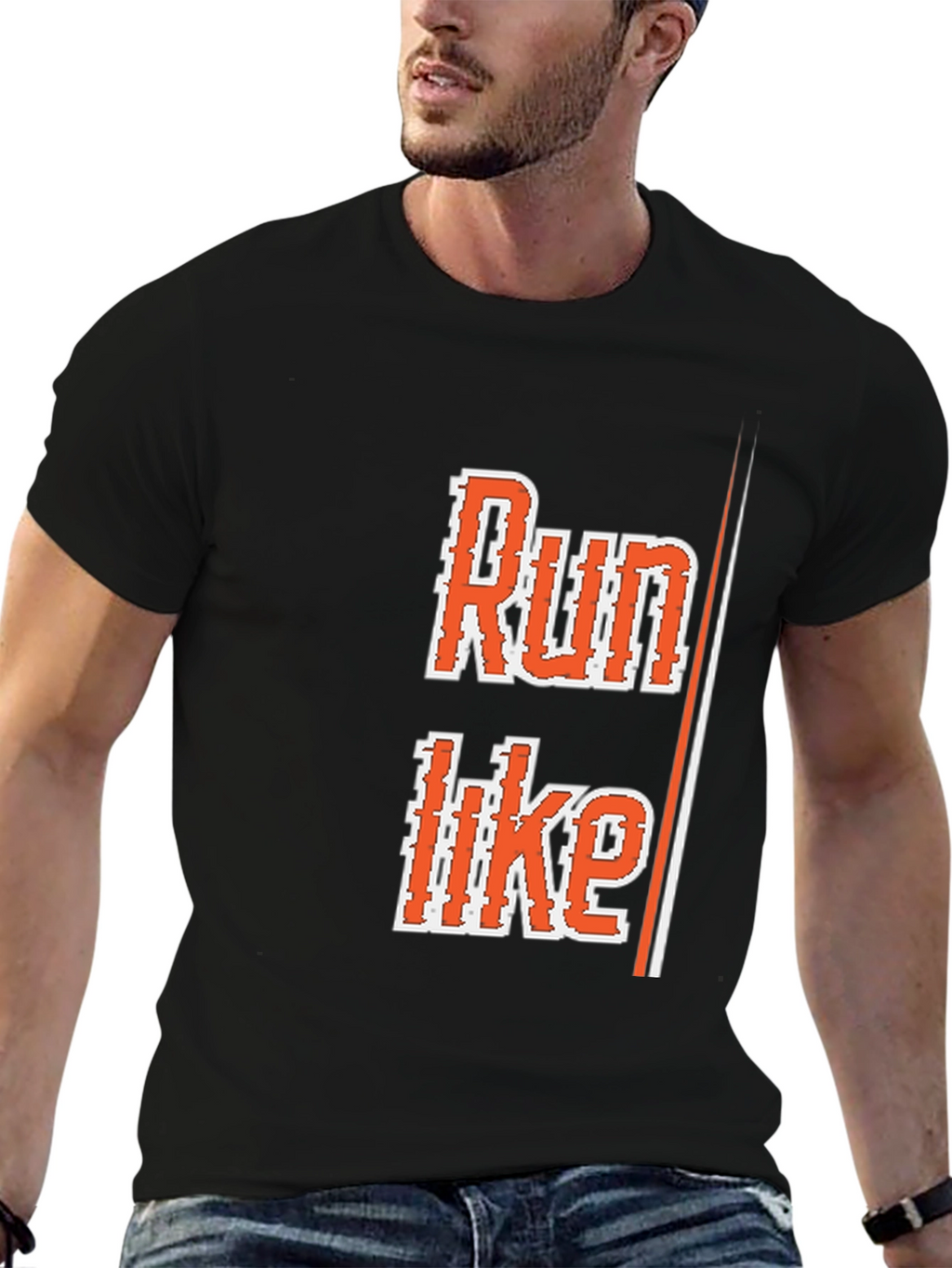 Run Like T-Shirt - Black