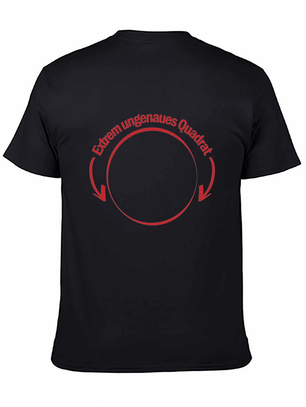 Extrem Ungenaues Quadrat Black Tee