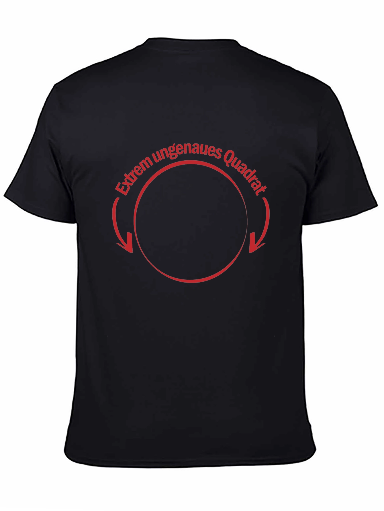 Extrem Ungenaues Quadrat Black Tee