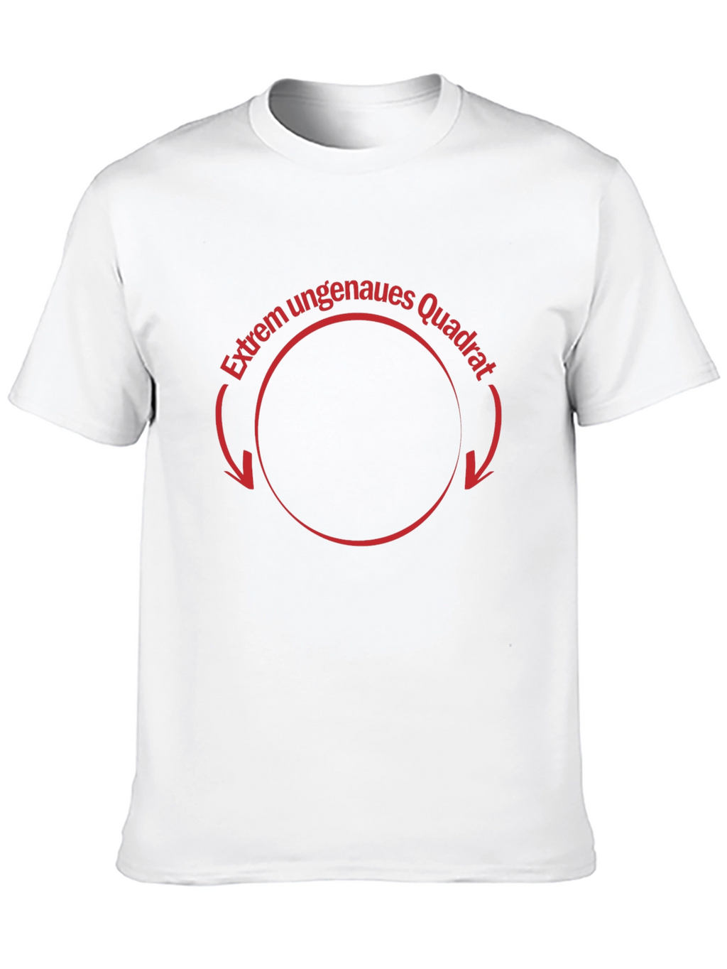 Extrem Ungenaues Quadrat Black Tee