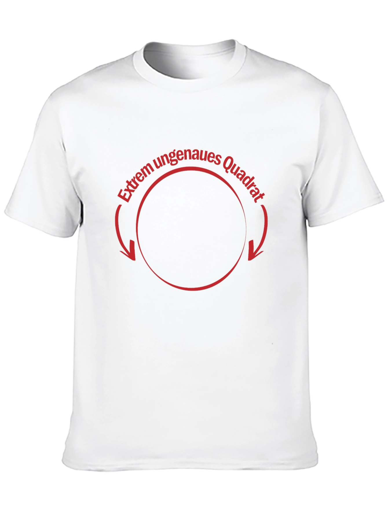 Extrem Ungenaues Quadrat Black Tee