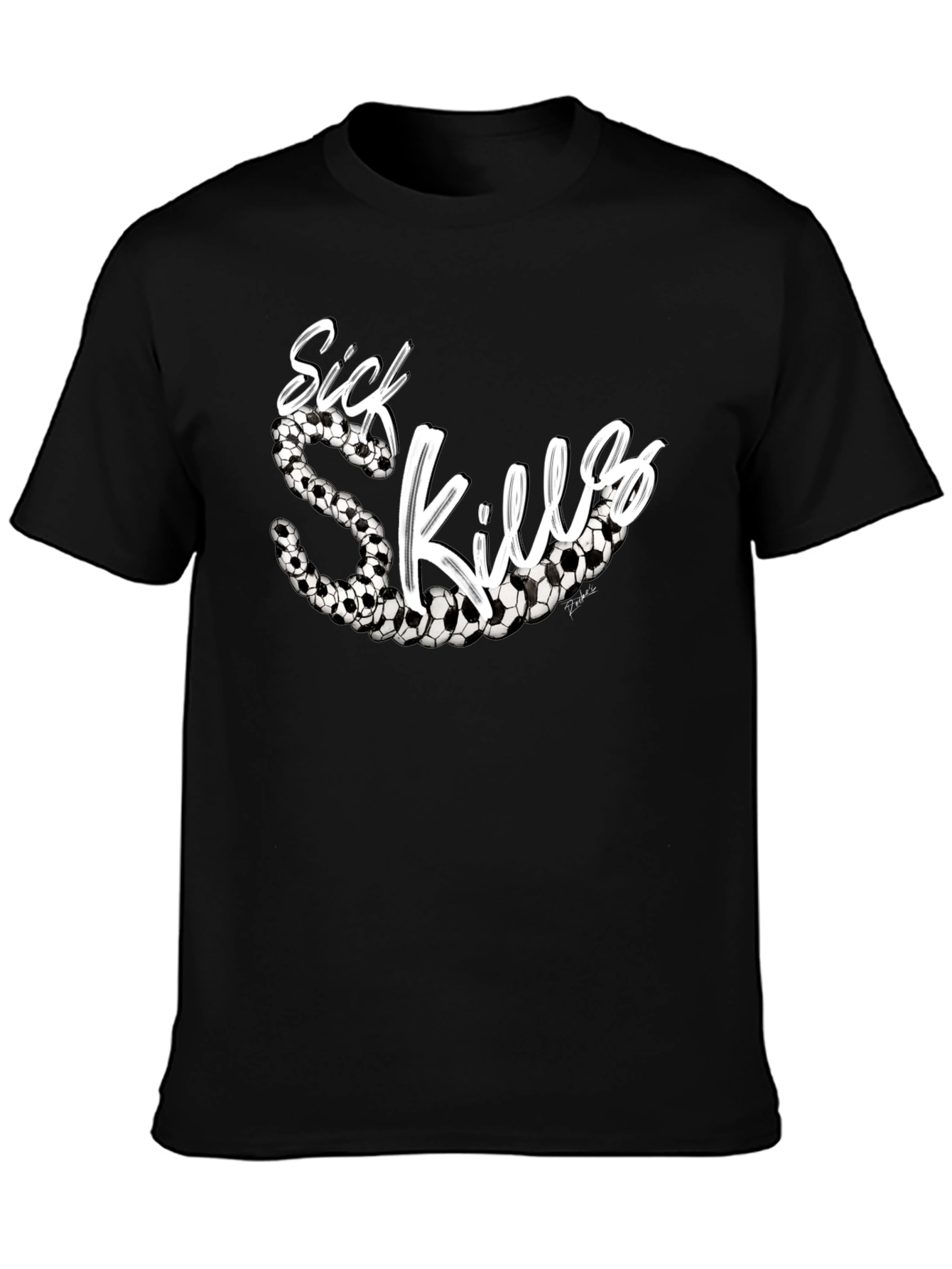 Sick Skills Soccer T-Shirt - Black