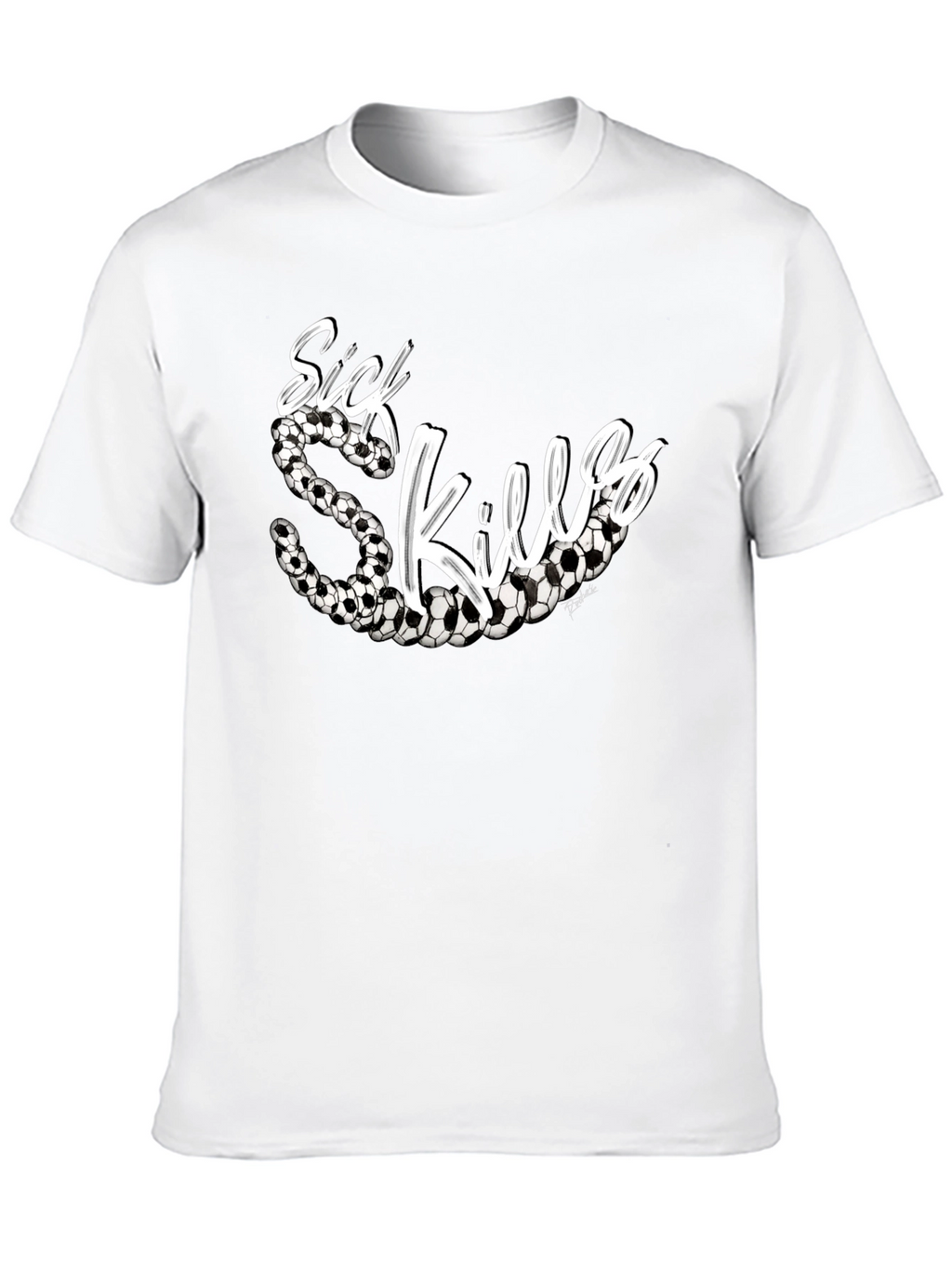 Sick Skills Soccer T-Shirt - Black