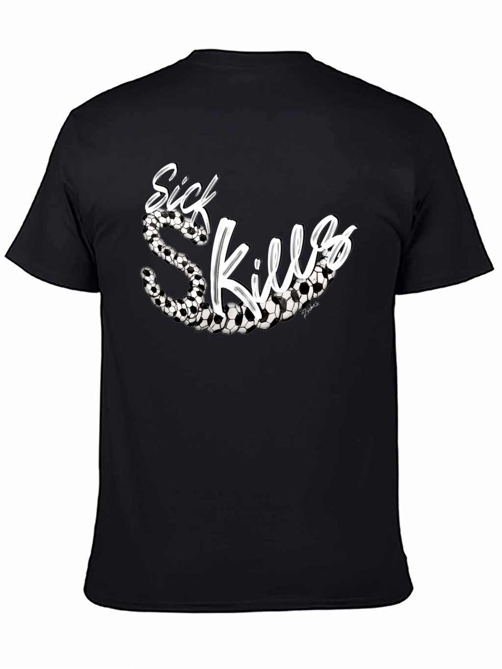 Sick Skills Soccer T-Shirt - Black