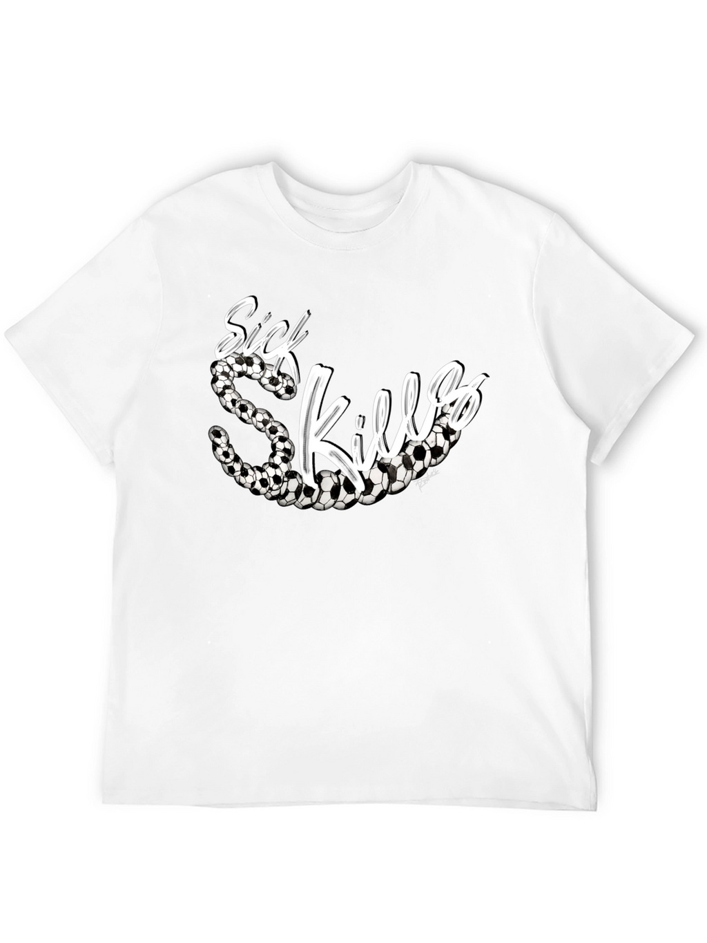 Sick Skills Soccer T-Shirt - Black